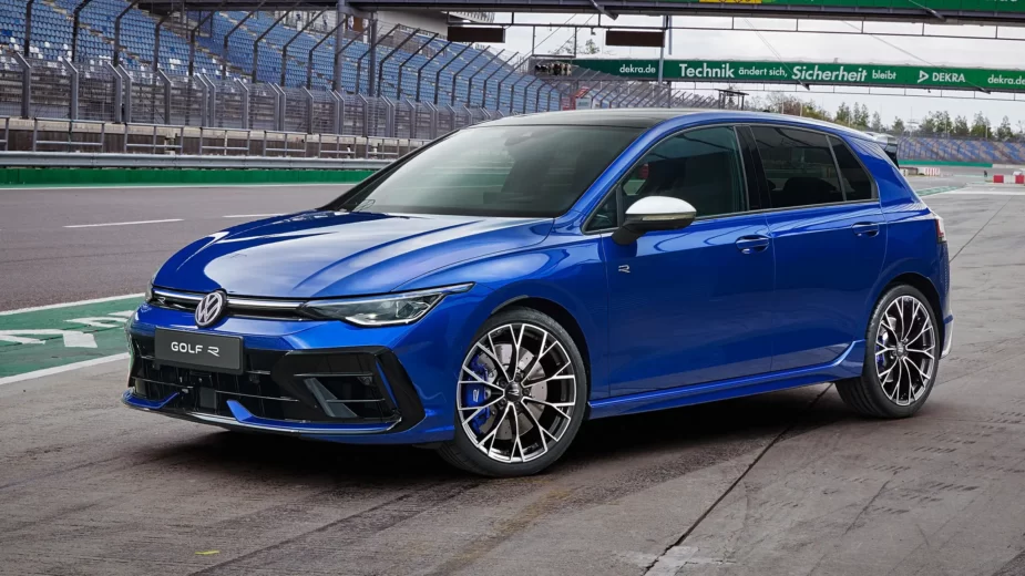 Volkswagen Golf R - 3/4 de frente