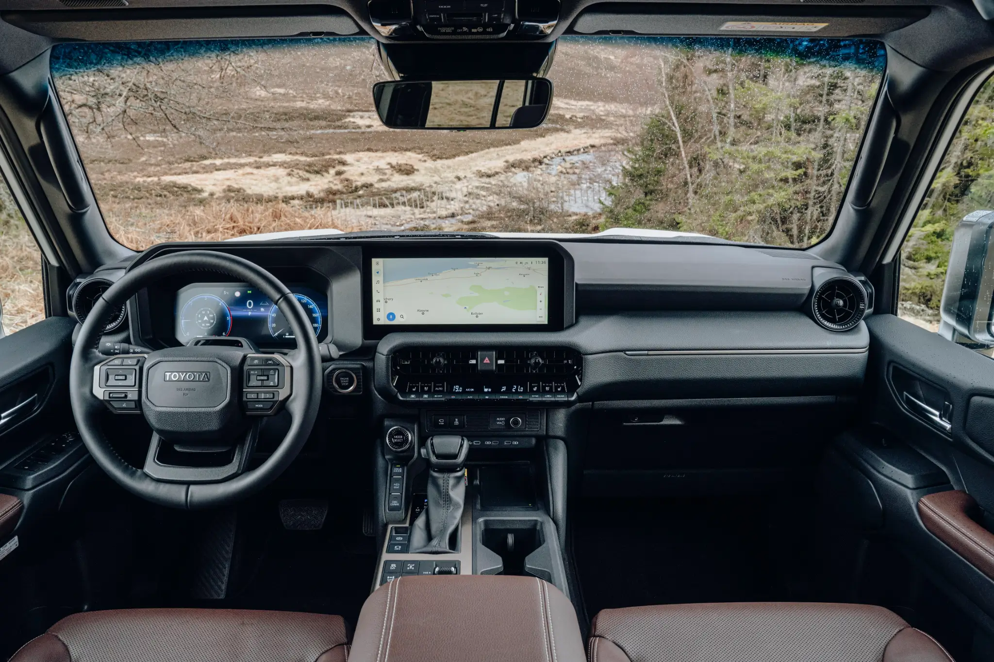 Toyota Land Cruiser interior