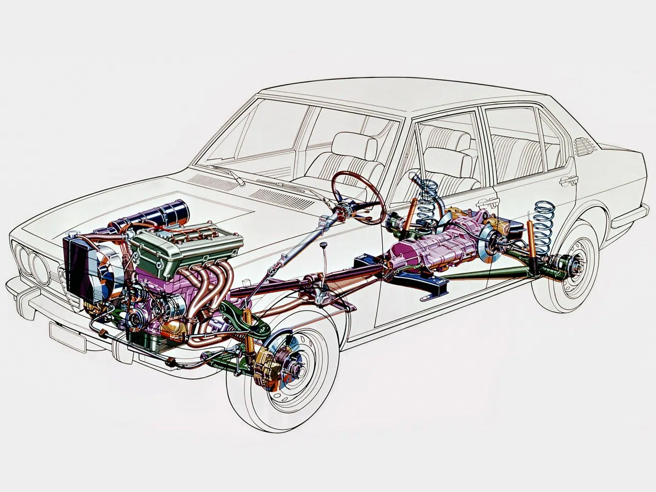 Alfa Romeo Alfetta transaxle