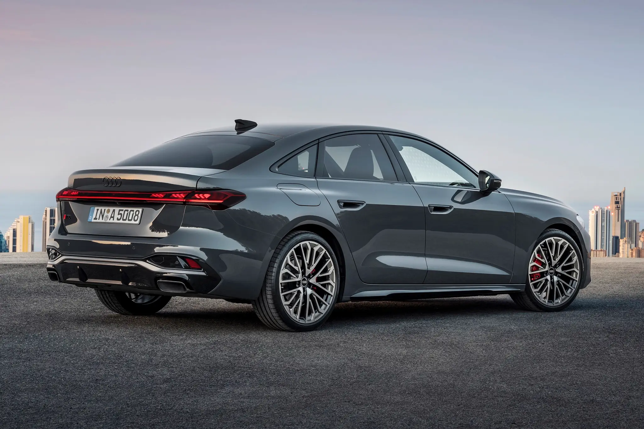 Audi A5 - 3/4 de traseira