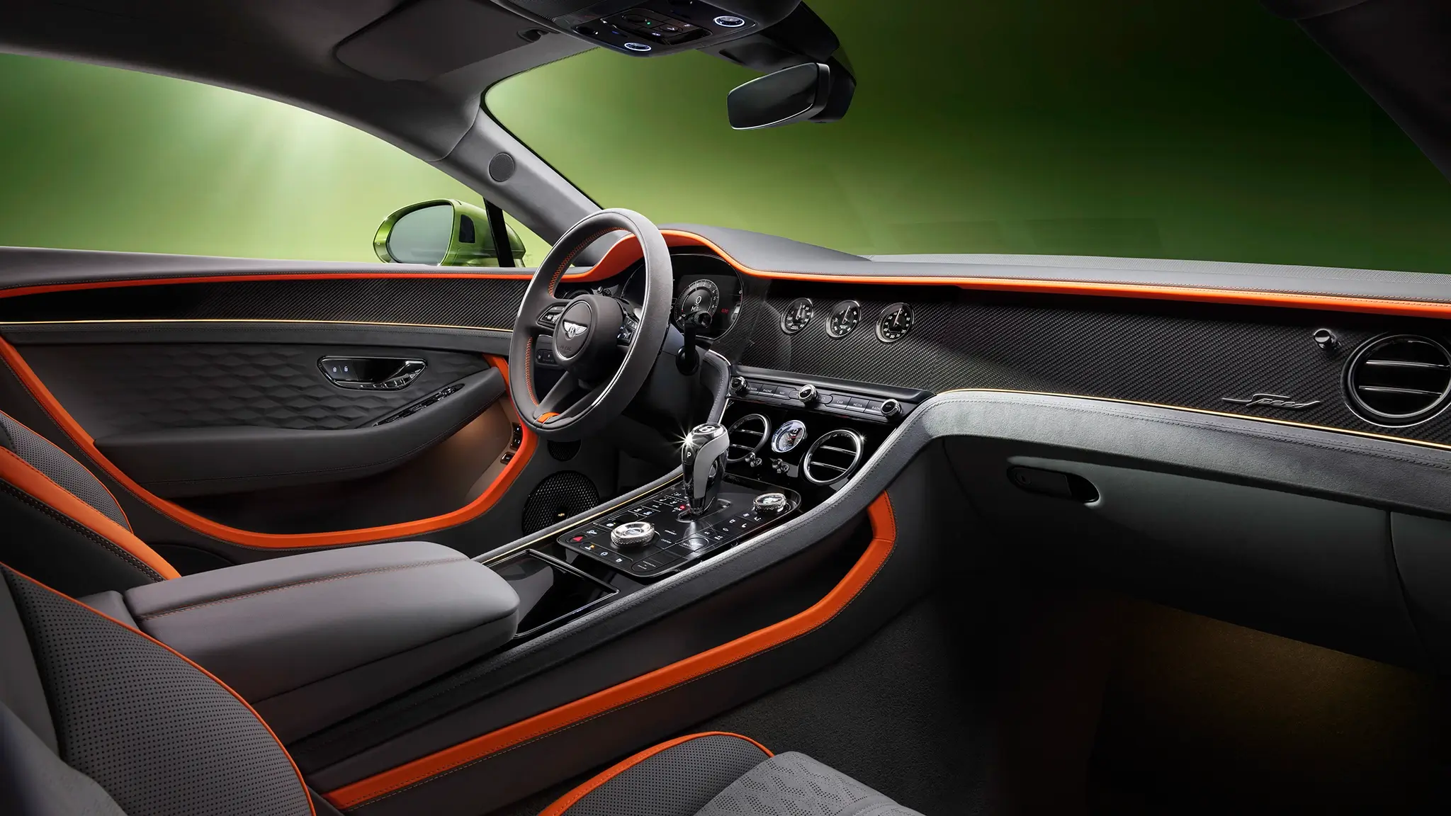 Bentley Continental GT Speed - assentos dianteiros