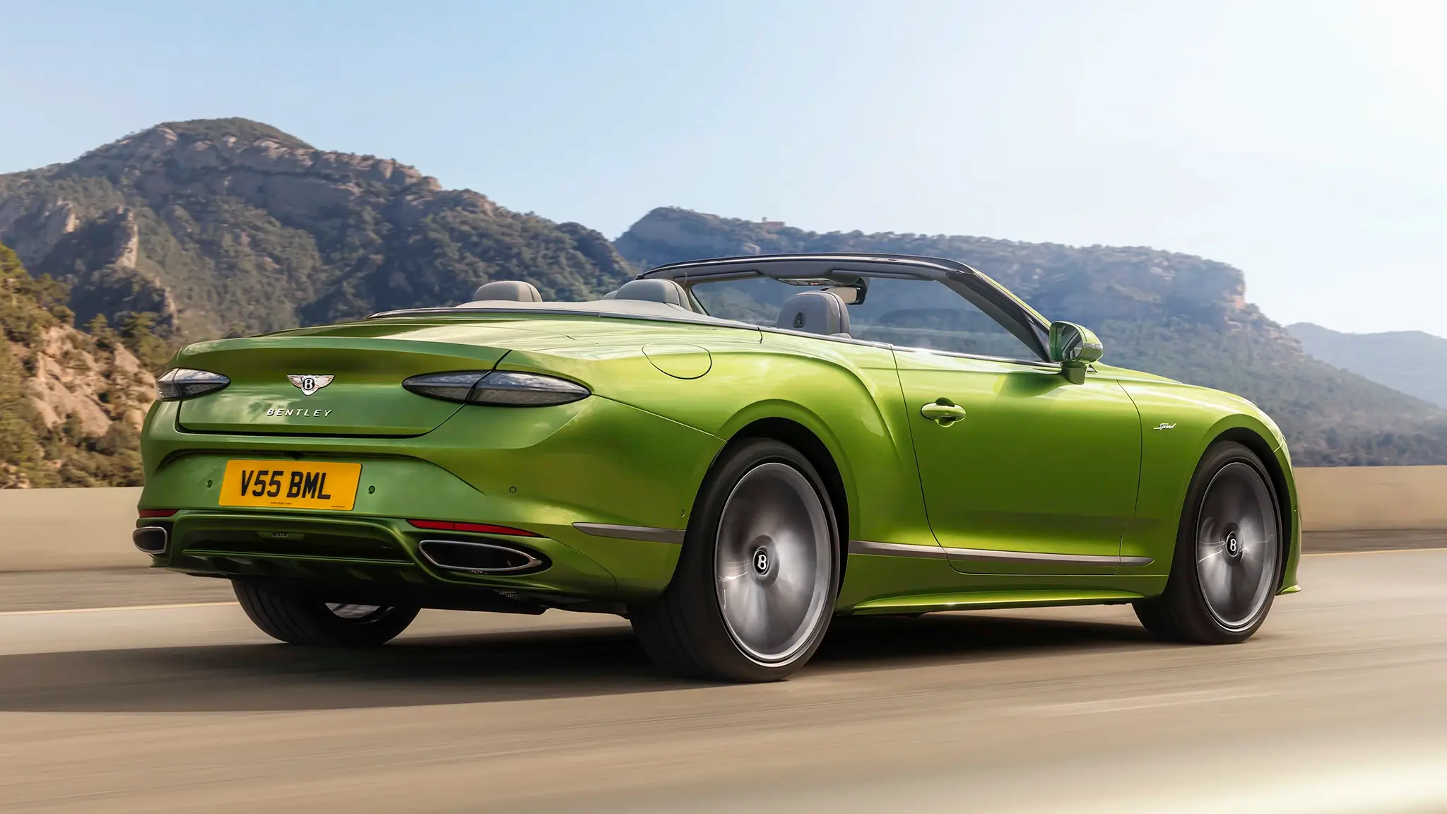 Bentley Continental GTC Speed - 3/4 de traseira