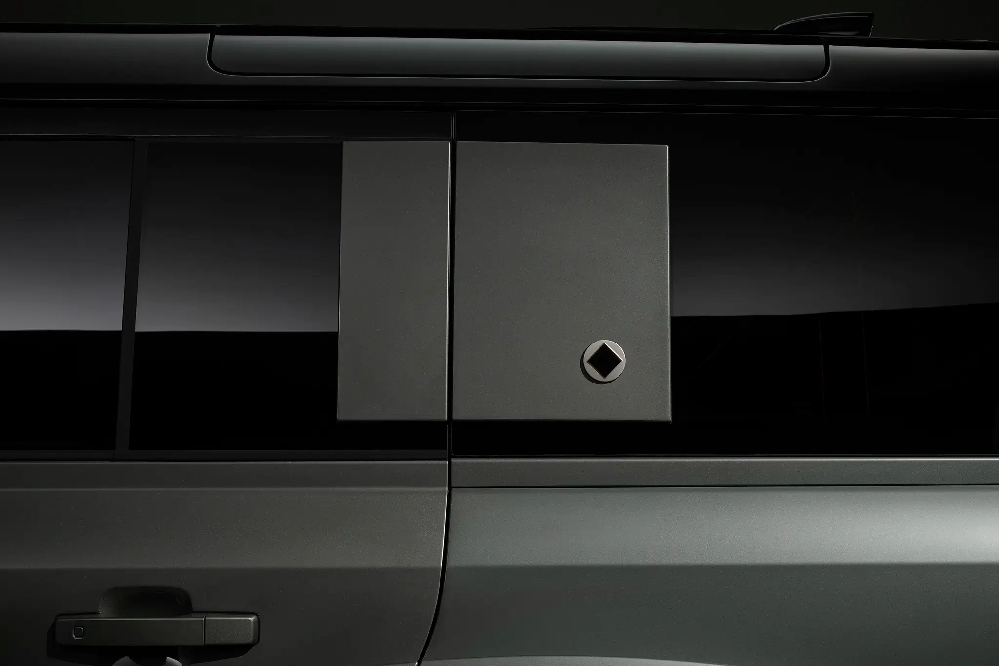Defender Octa - detalhe do logótipo Octa