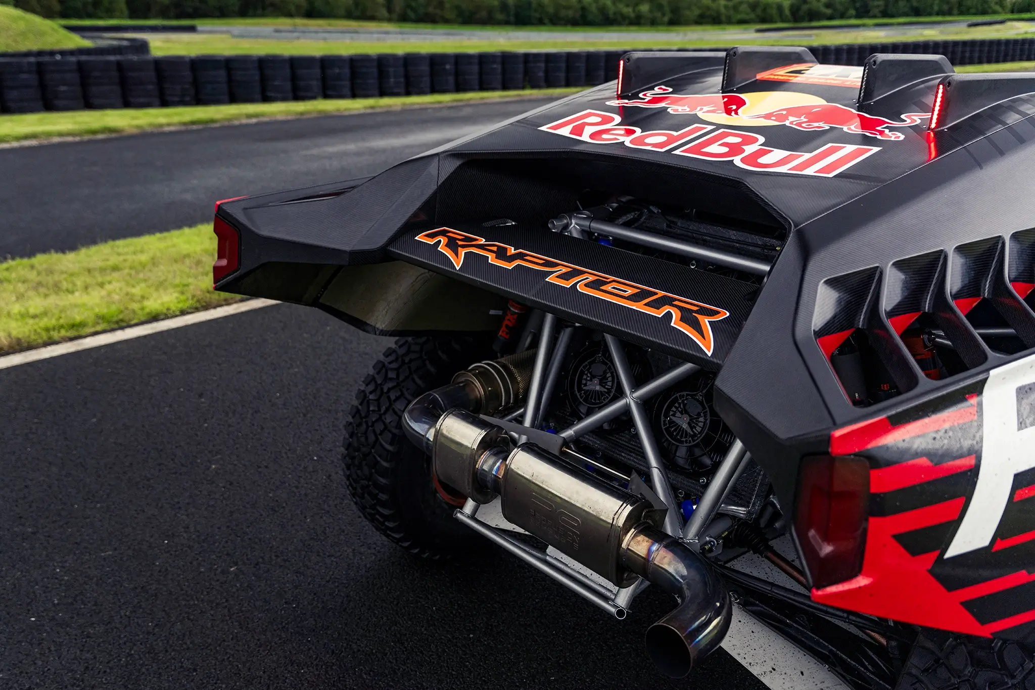 Secção traseira da Ford Raptor T1+