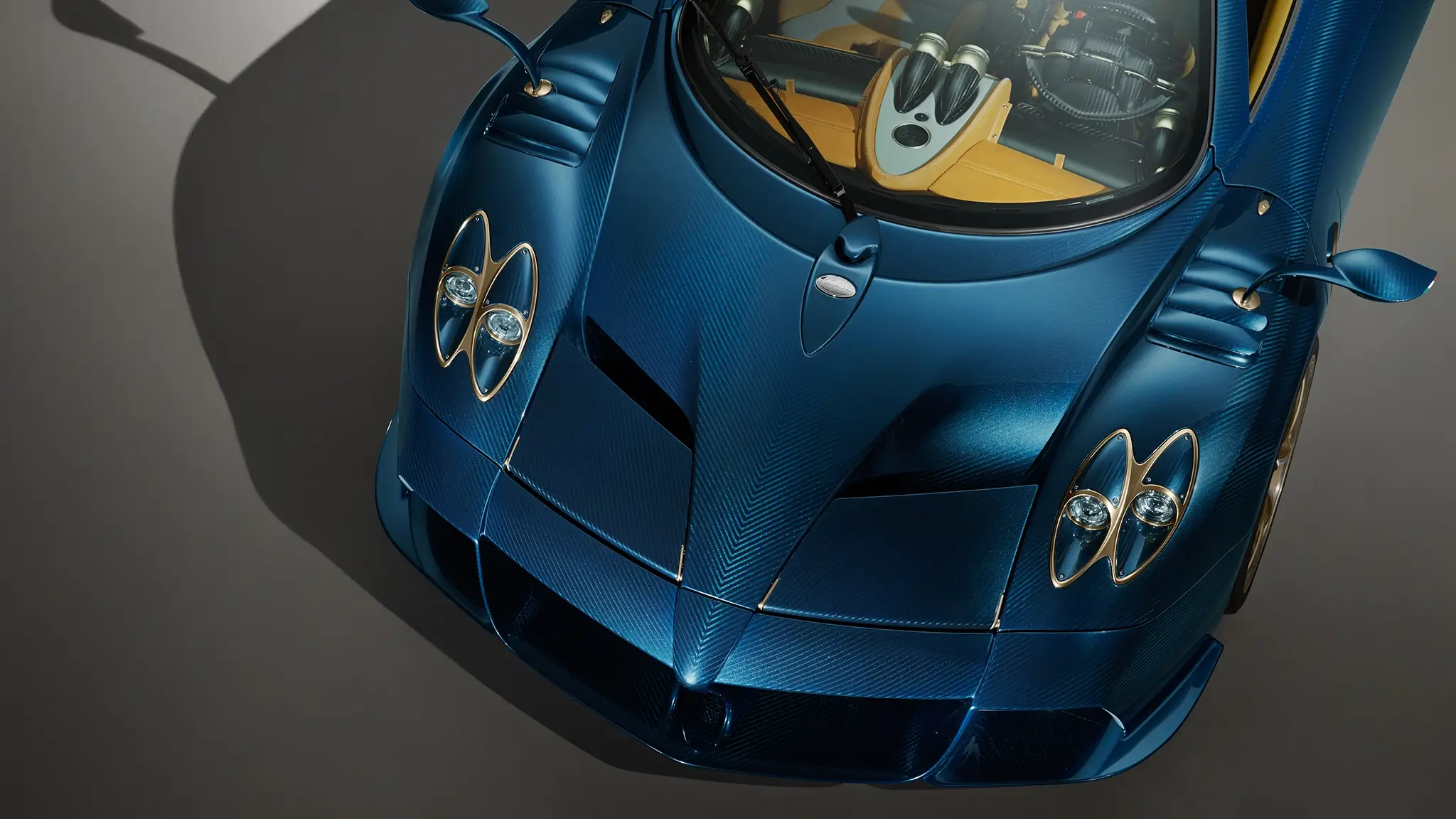 Pagani Huayra Epitome - vista superior da frente