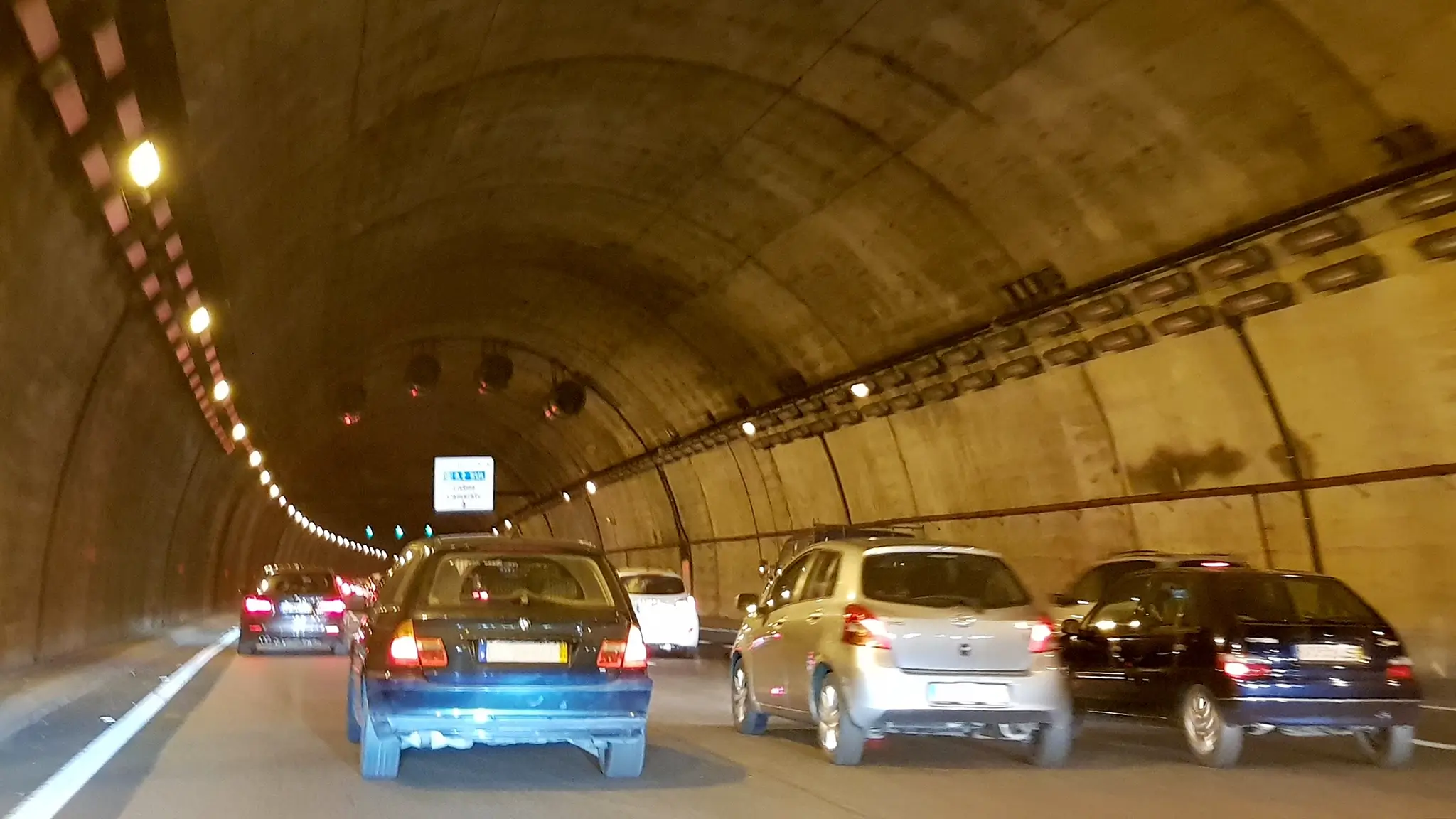 Trânsito no Túnel do Grilo
