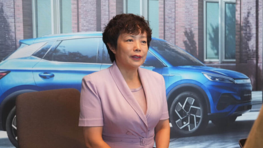 Stella Li, vice-presidente BYD