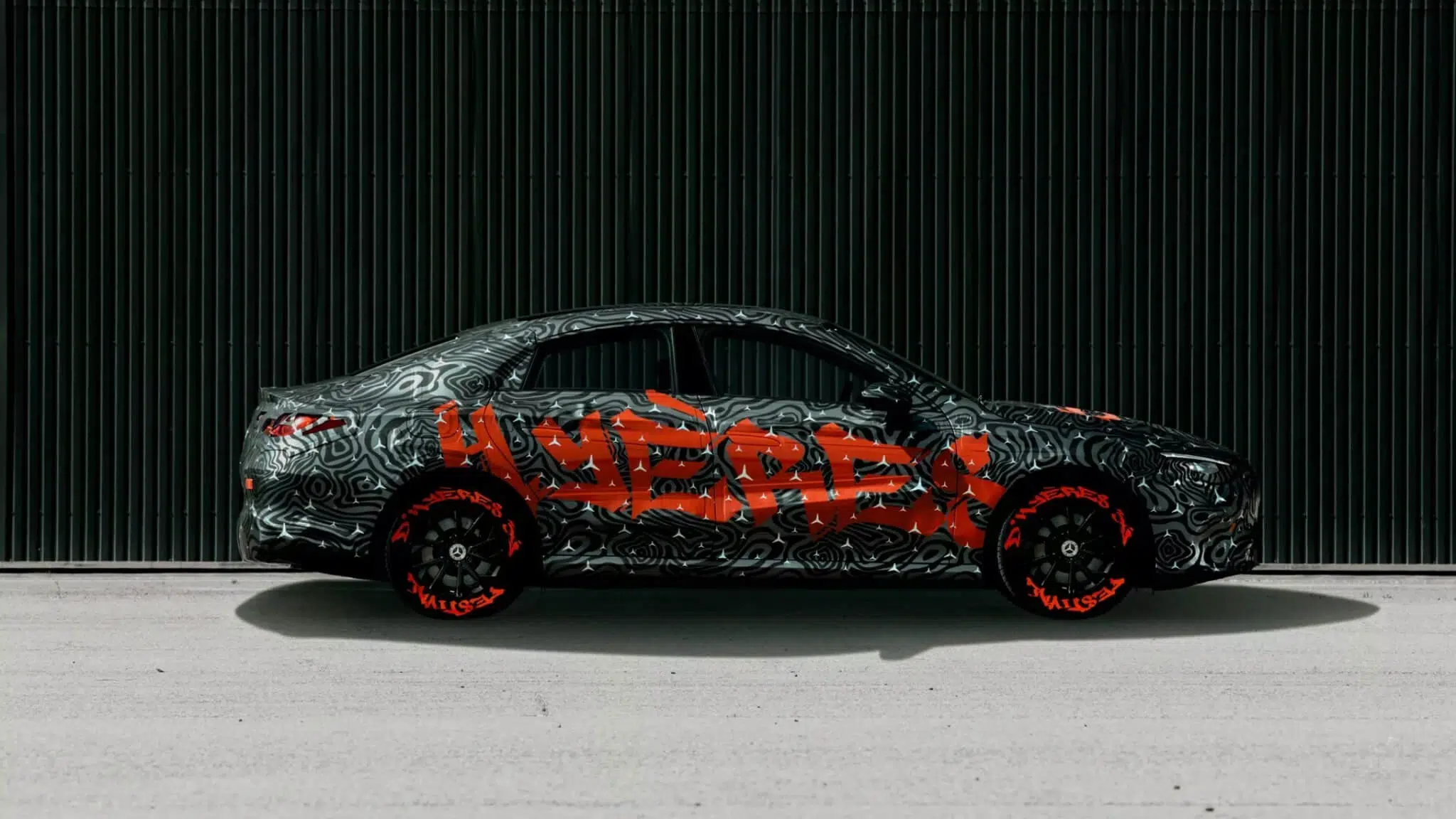 Mercedes-Benz CLA antevisão perfil