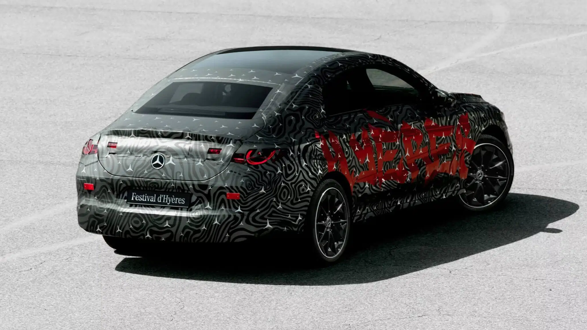 Mercedes-Benz CLA antevisão traseira