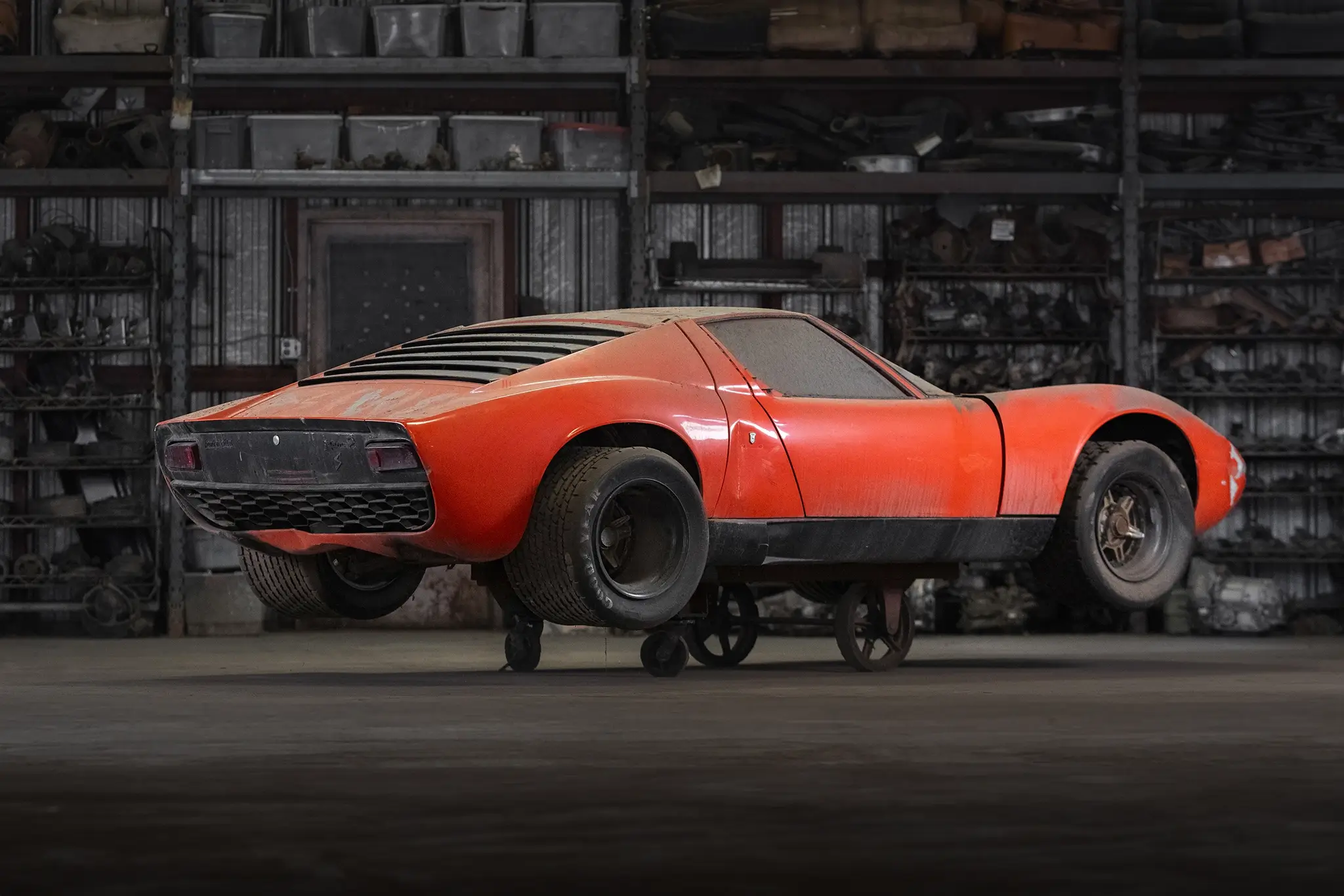 Lamborghini Miura - 3/4 de traseira