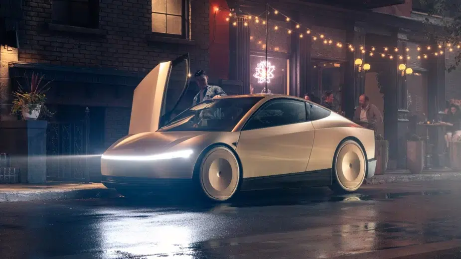 Tesla Cybercab - 3/4 de frente