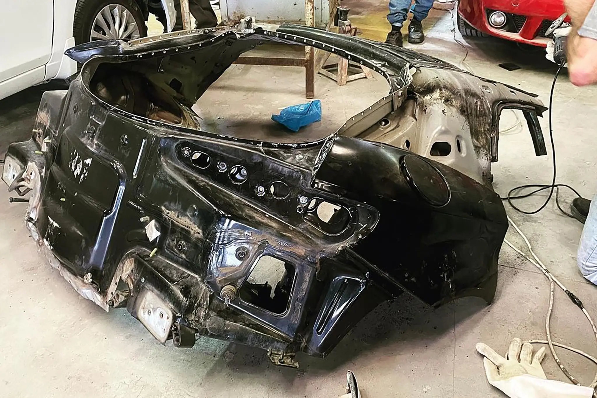 Alfa Romeo Brera 5 portas - progresso da construção