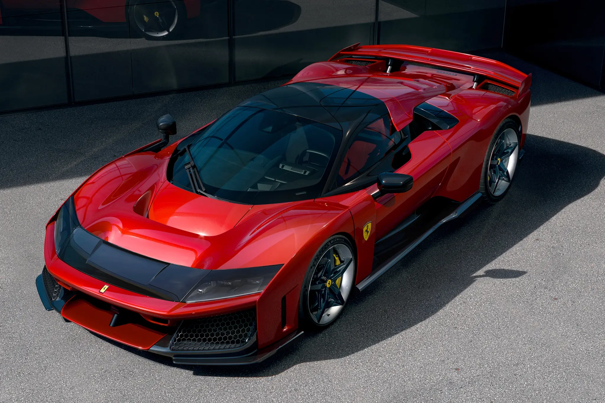 Ferrari - vista superior