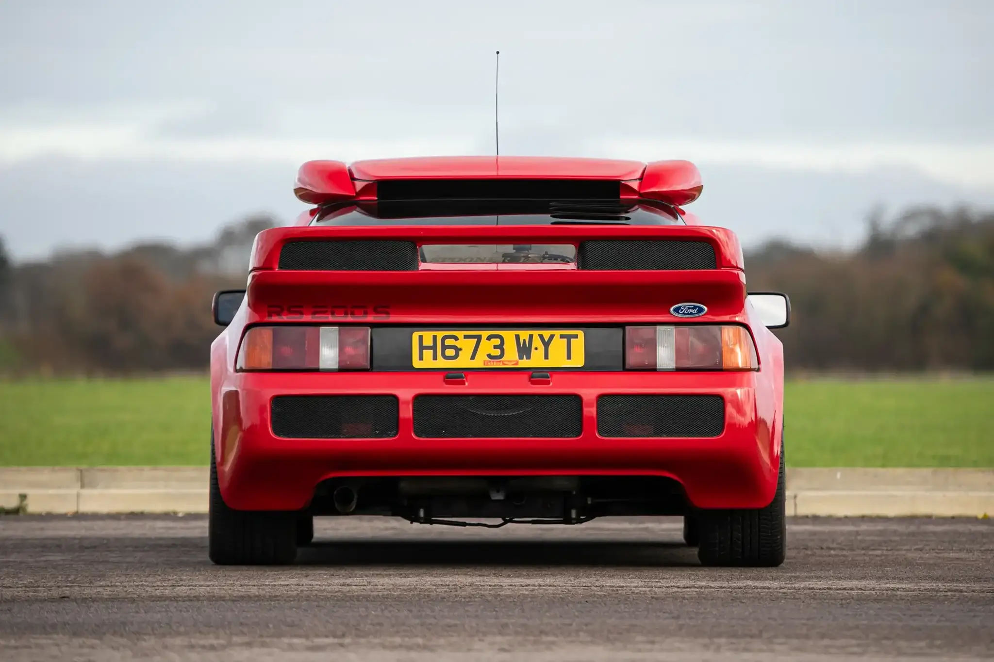 Ford RS 200 S - traseira