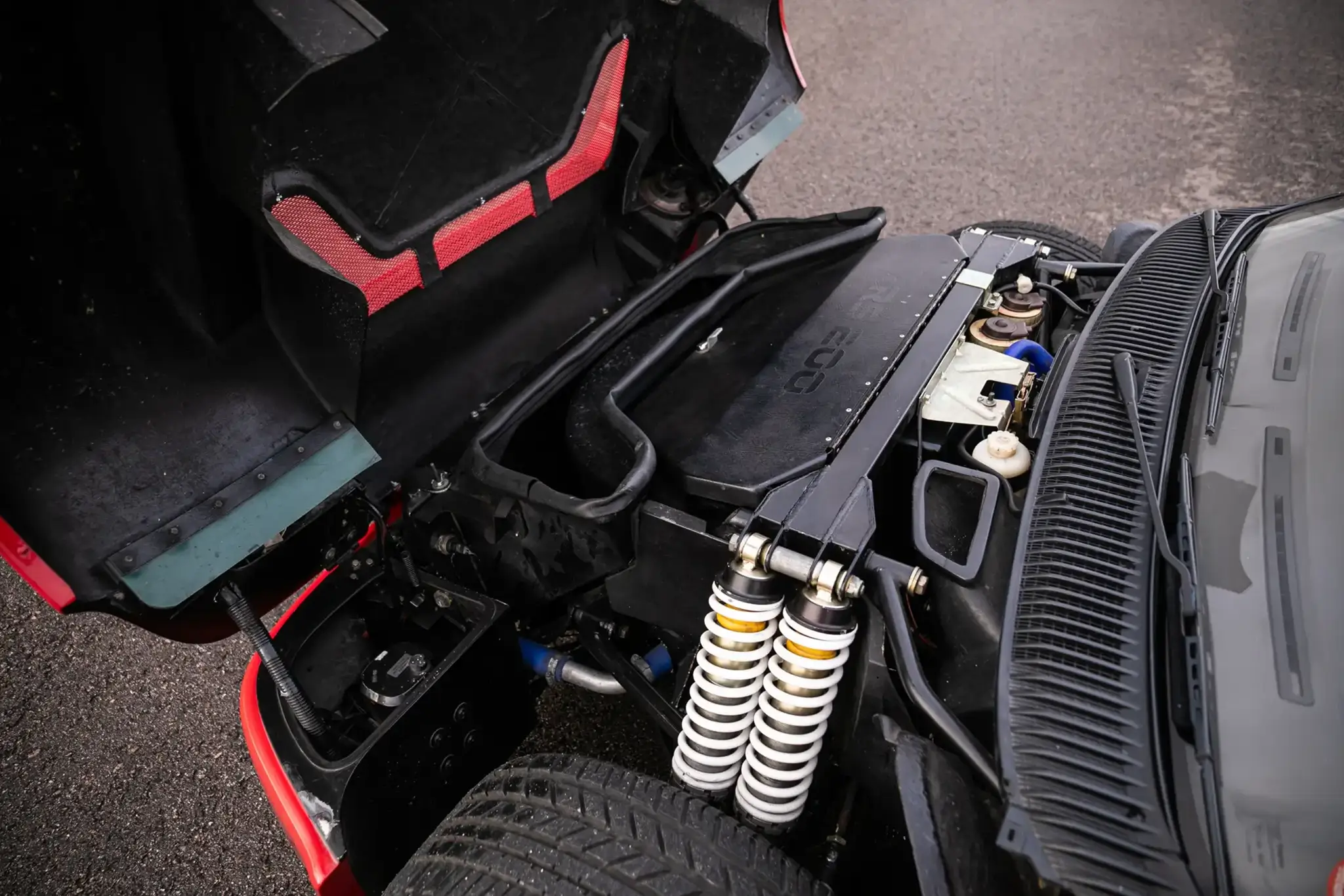 Ford RS 200 S - suspensão dianteira