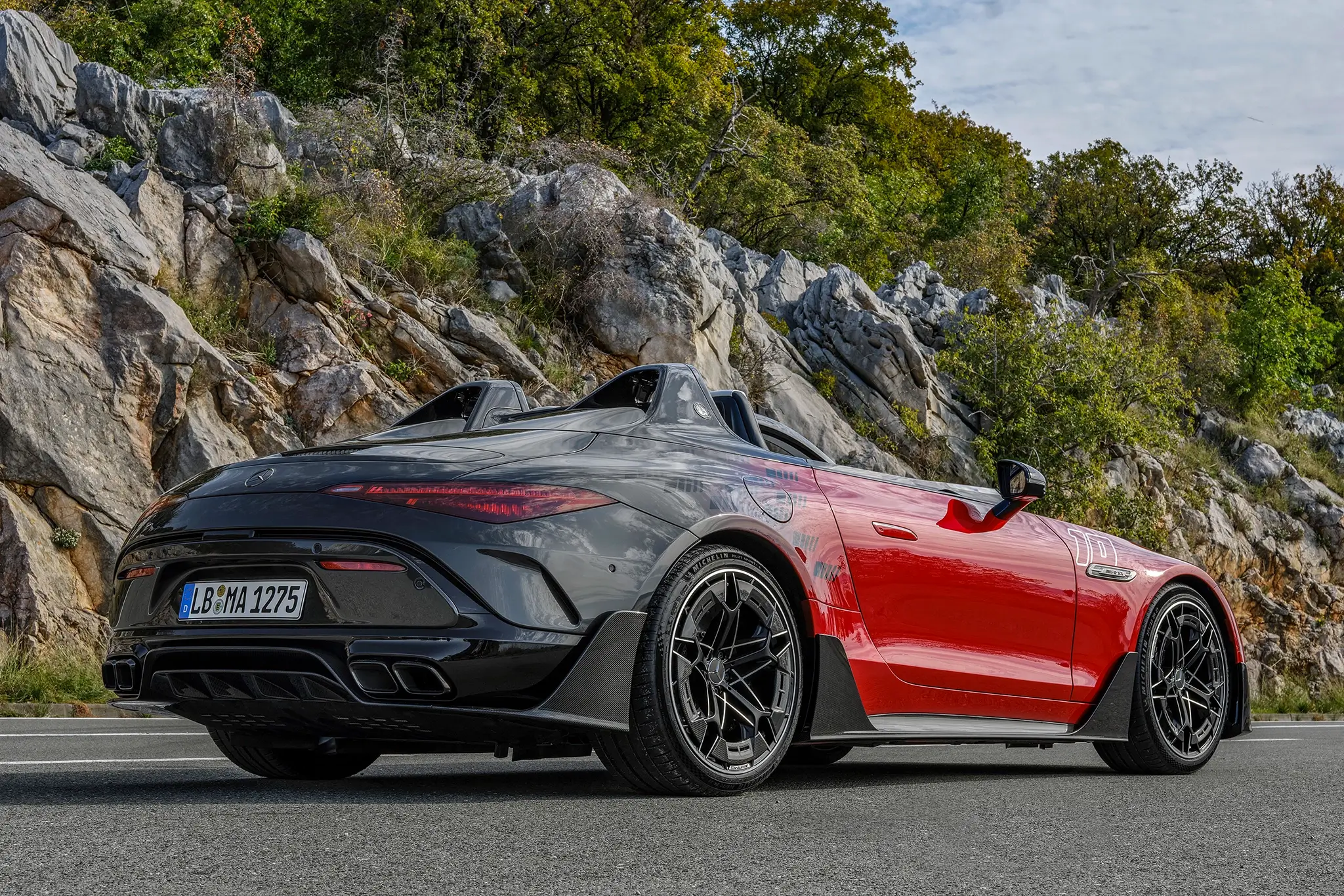Mercedes-AMG PureSpeed - 3/4 de traseira