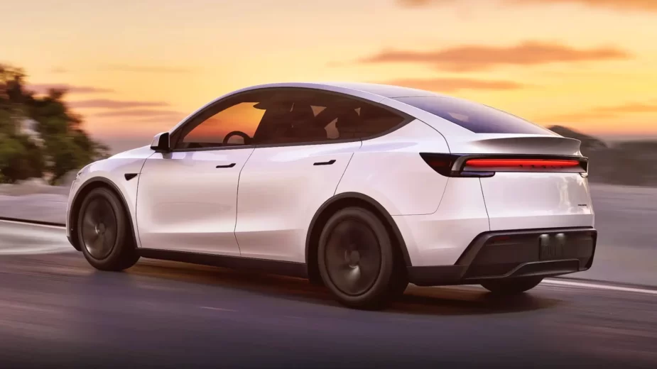 Tesla Model Y - 3/4 de traseira