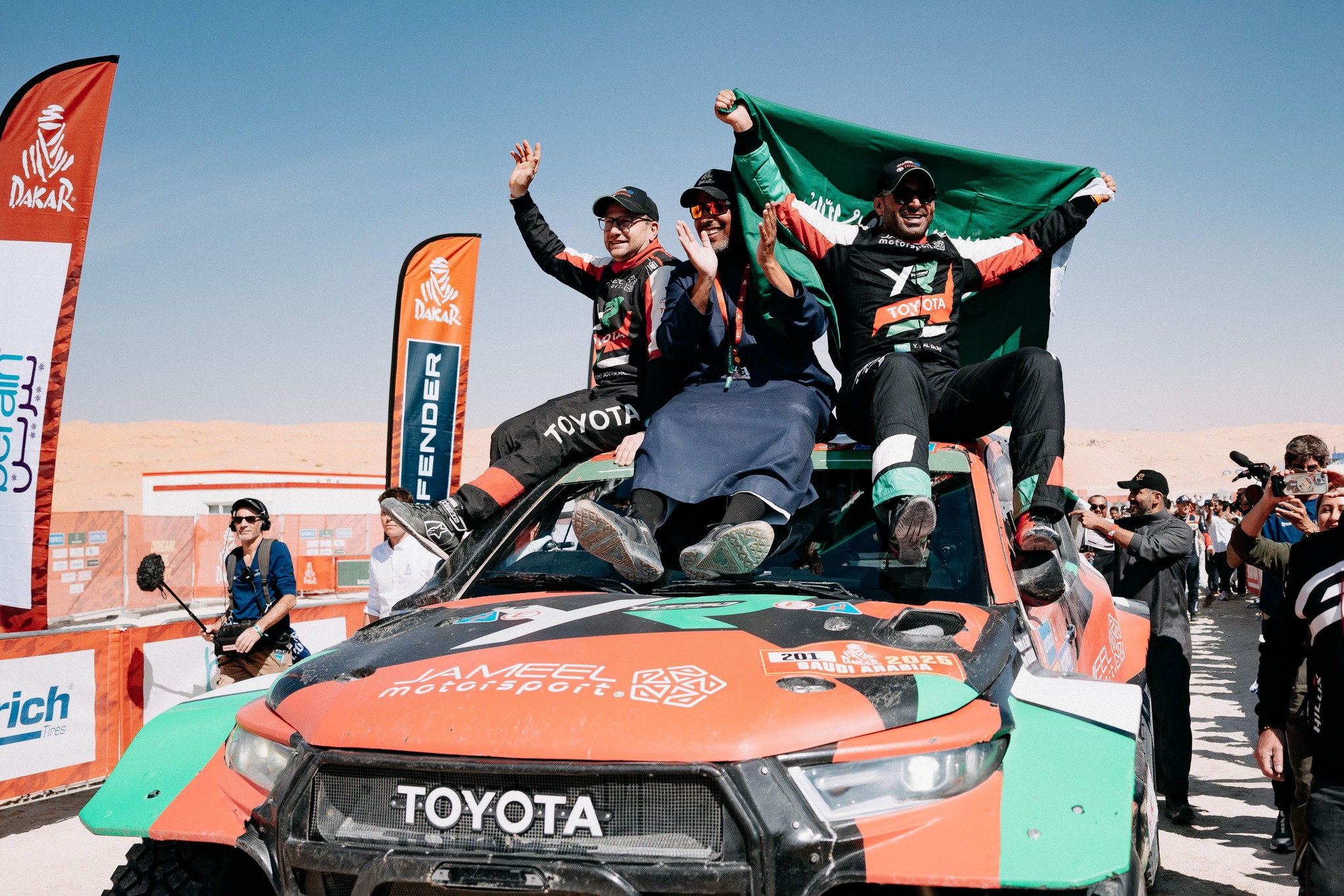 Yazeed Al-Rajhi vencedor Dakar 2025