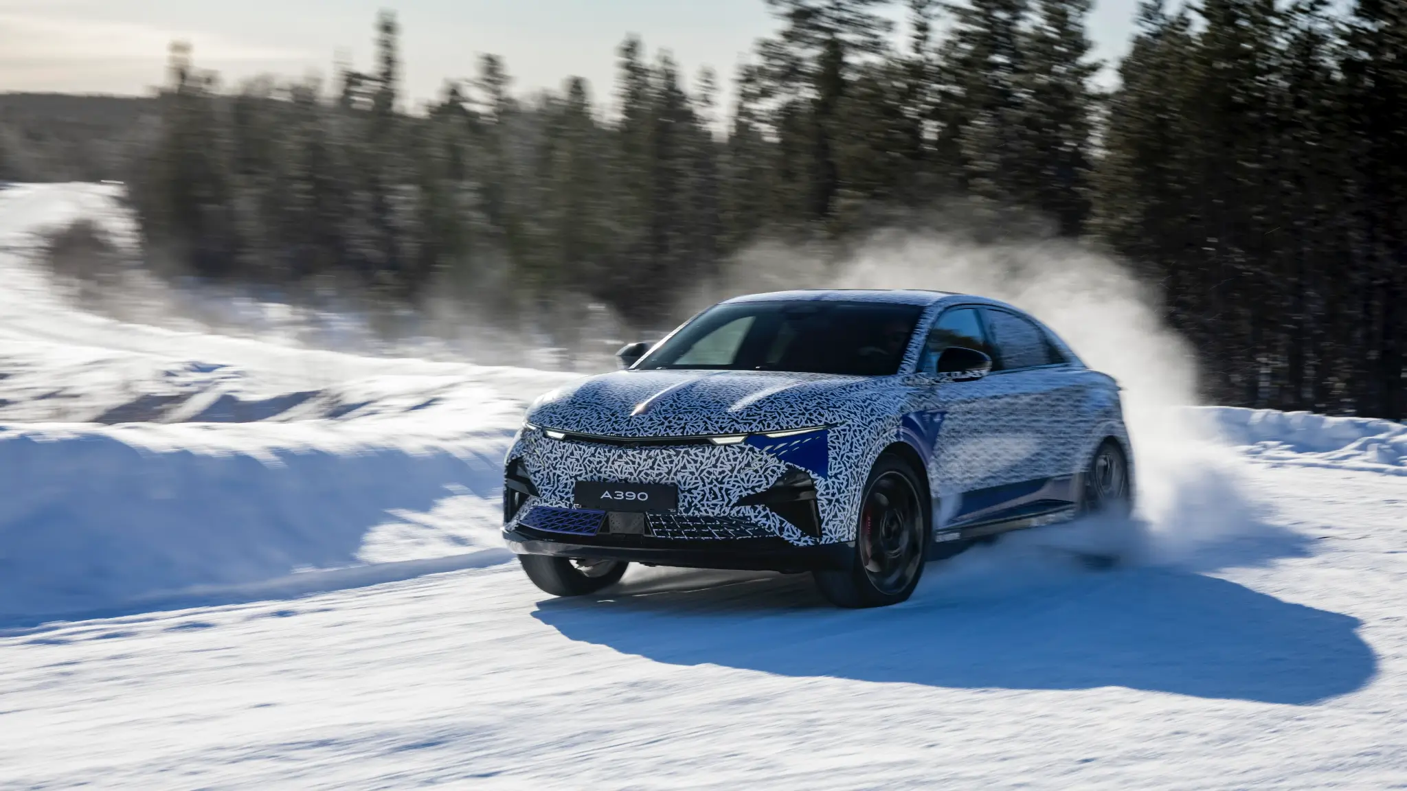 Alpine A390 dianteira