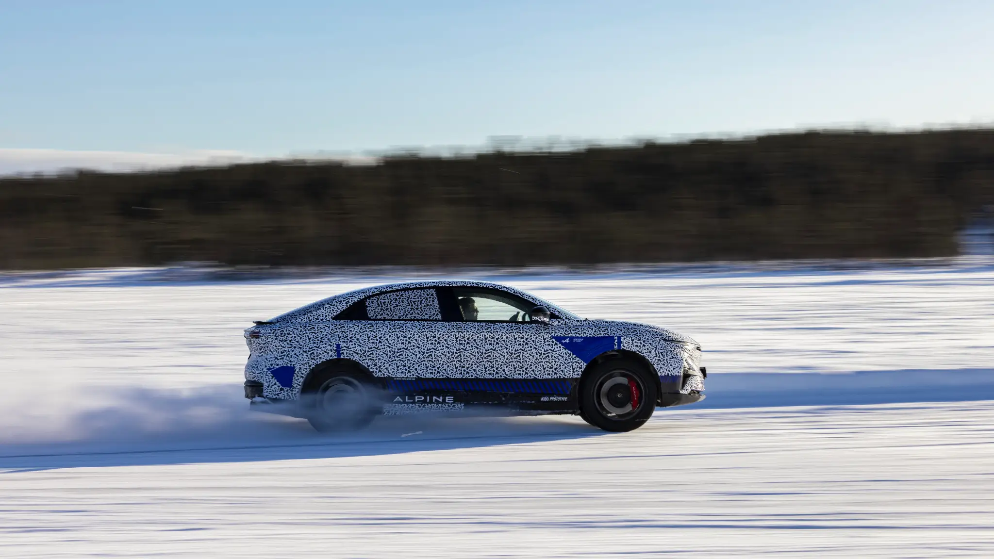 Alpine A390 perfil