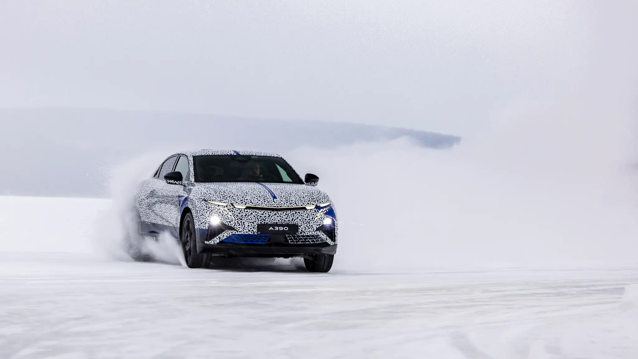 Alpine A390 dianteira
