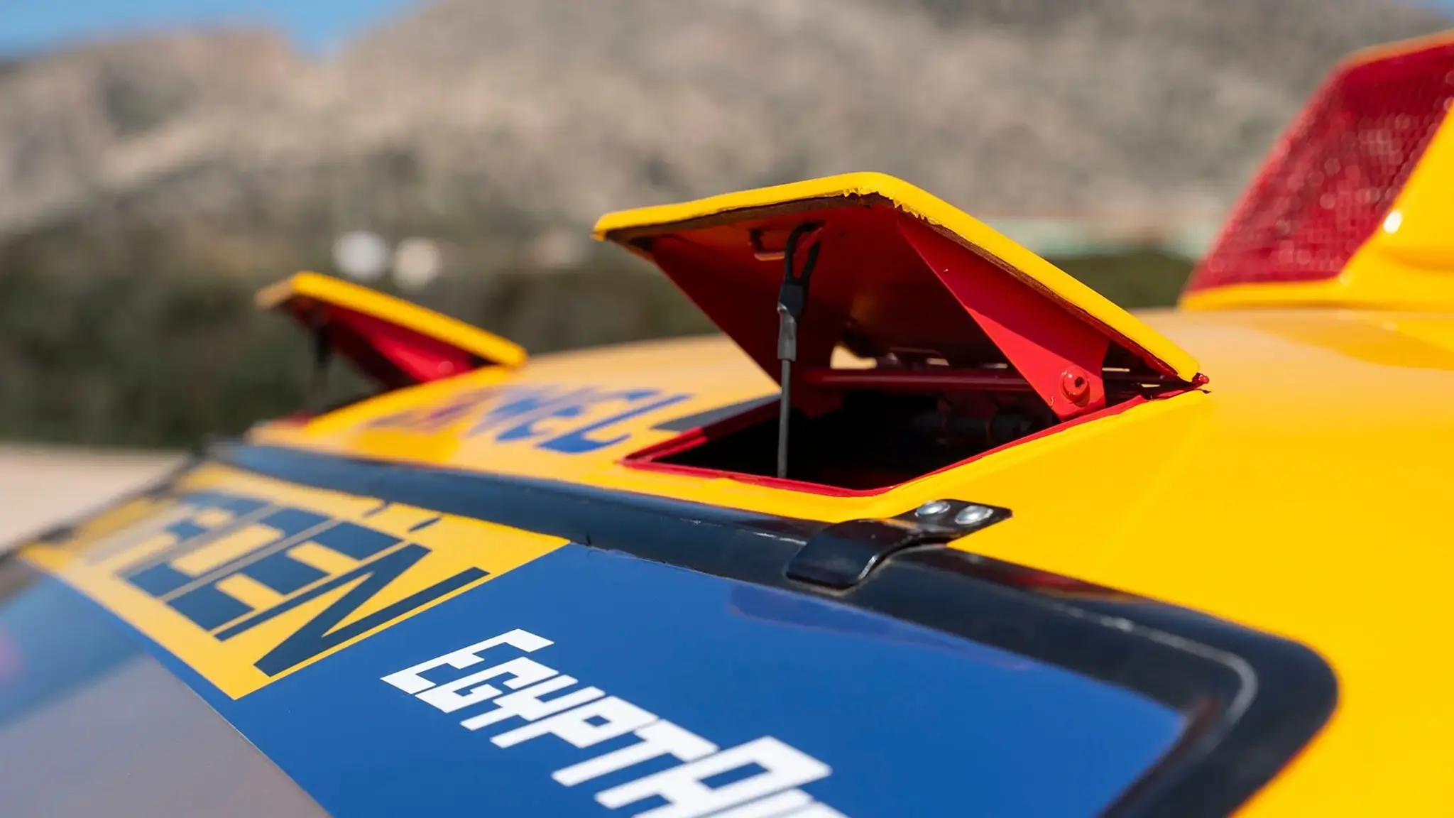 Citroën ZX Rallye Raid - detalhe de entrada de ar no tejadilho