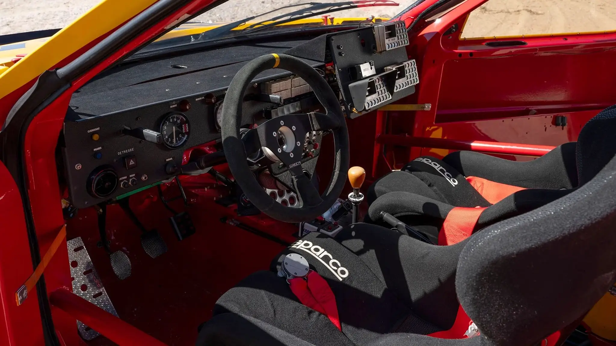 Citroën ZX Rallye Raid - interior