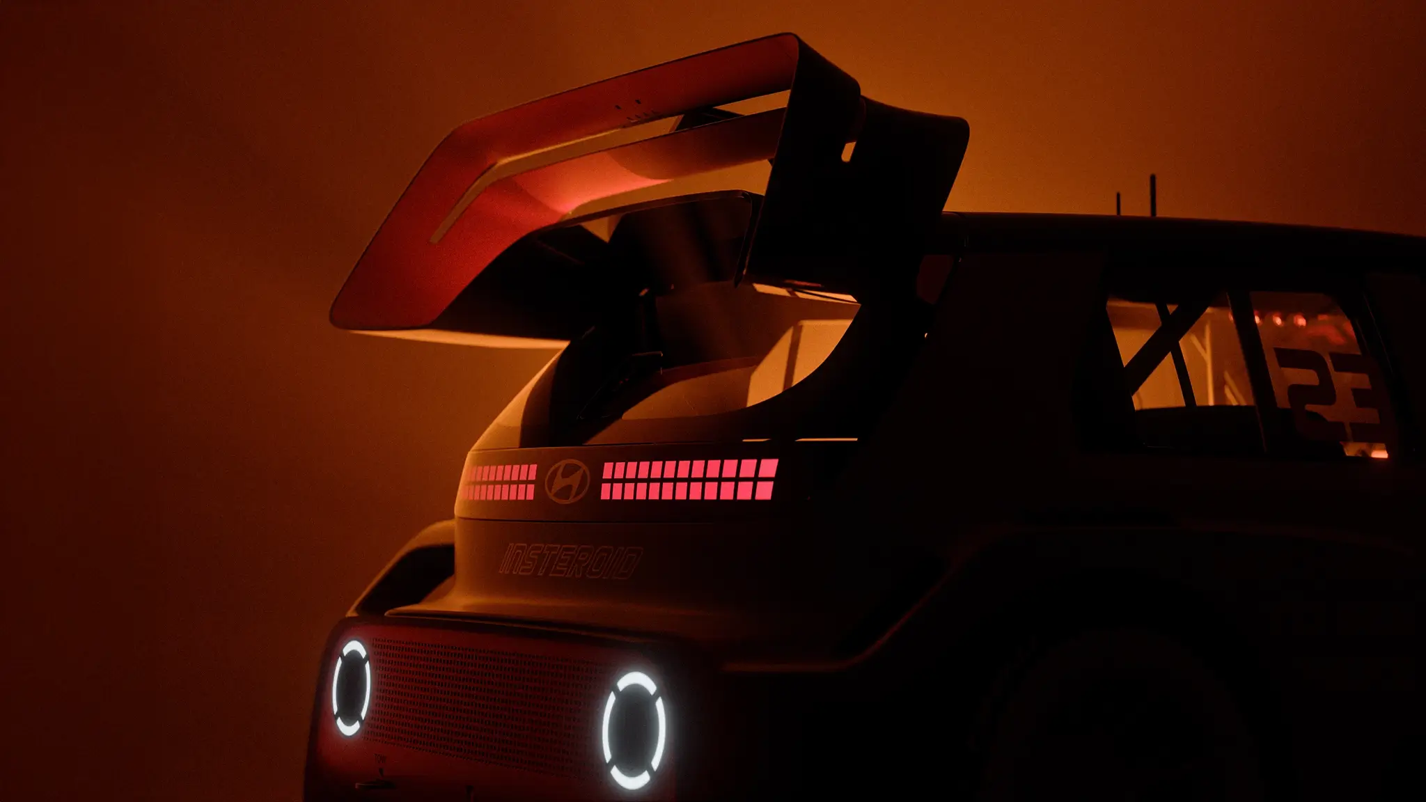 Hyundai Insteroid - detalhe da traseira