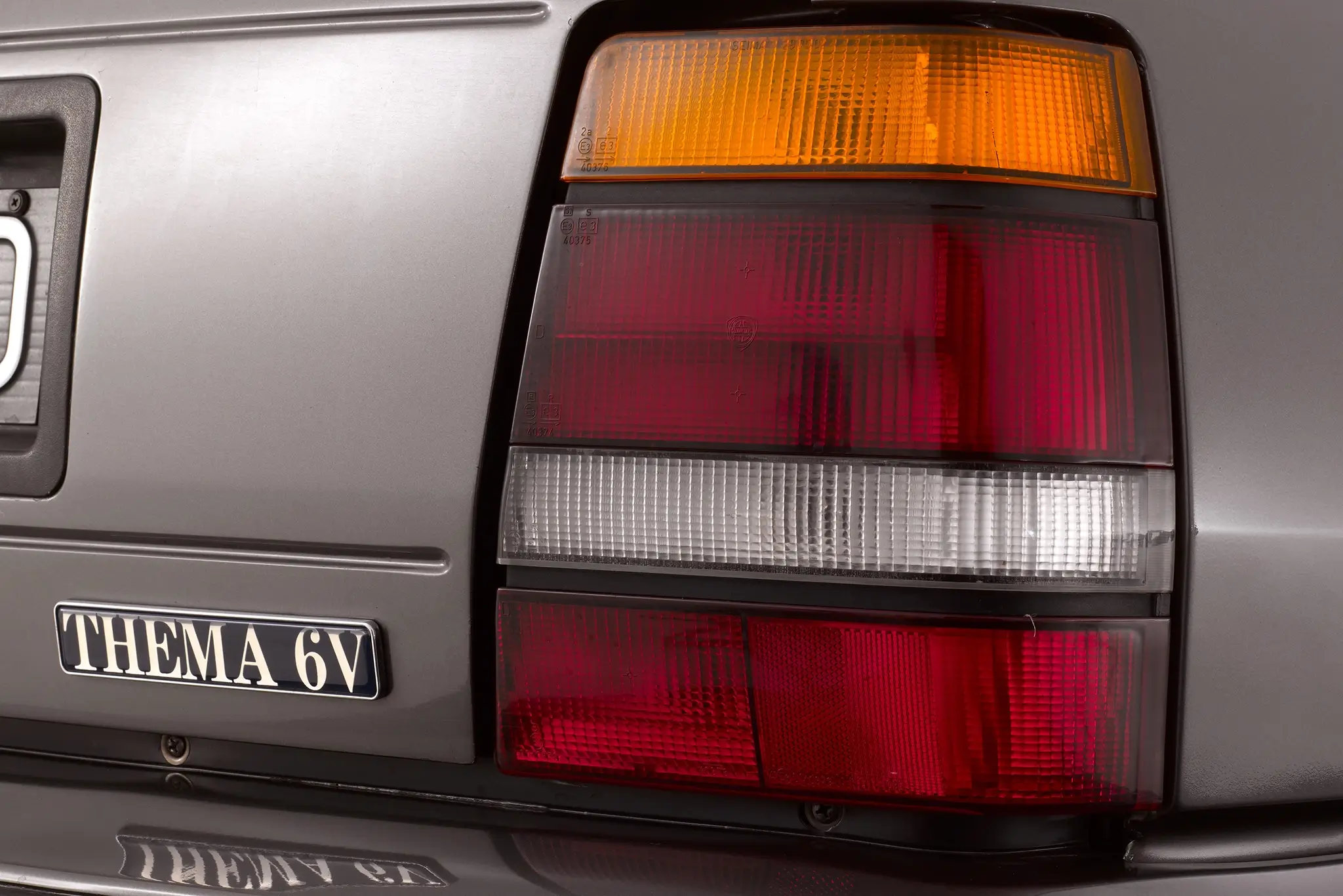 Lancia Thema Familiare by Zagato - detalhe da secção traseira