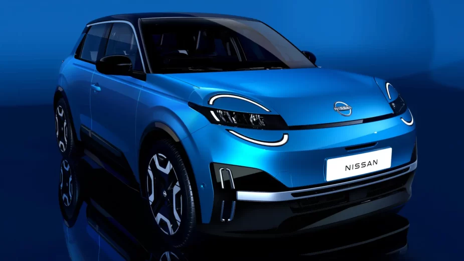 Nissan Micra 2025, frente 3/4