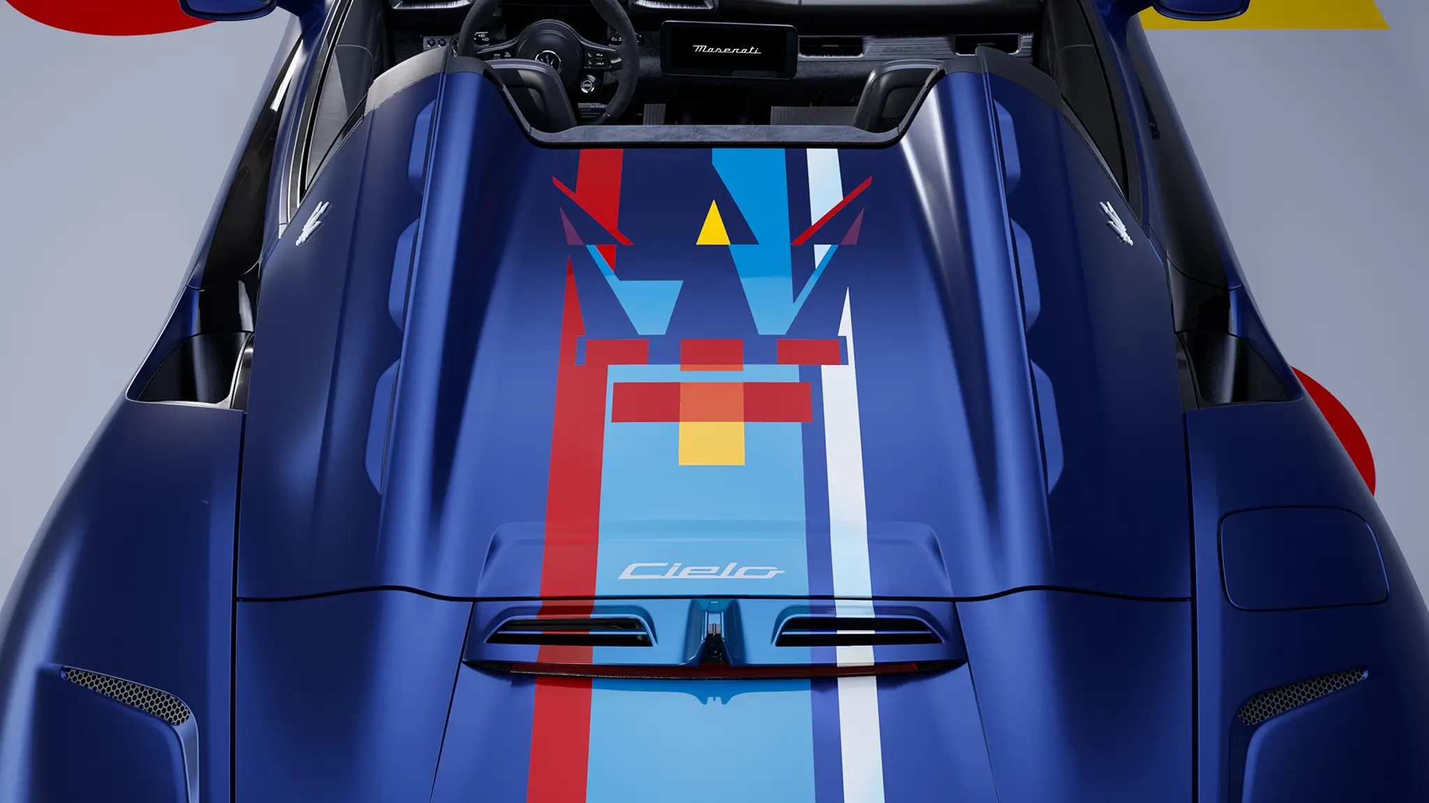 Maserati MC20 Cielo "Less is more…?" - pintura do capô