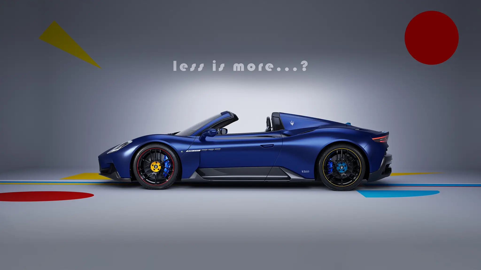 Maserati MC20 Cielo "Less is more…?" - vista lateral