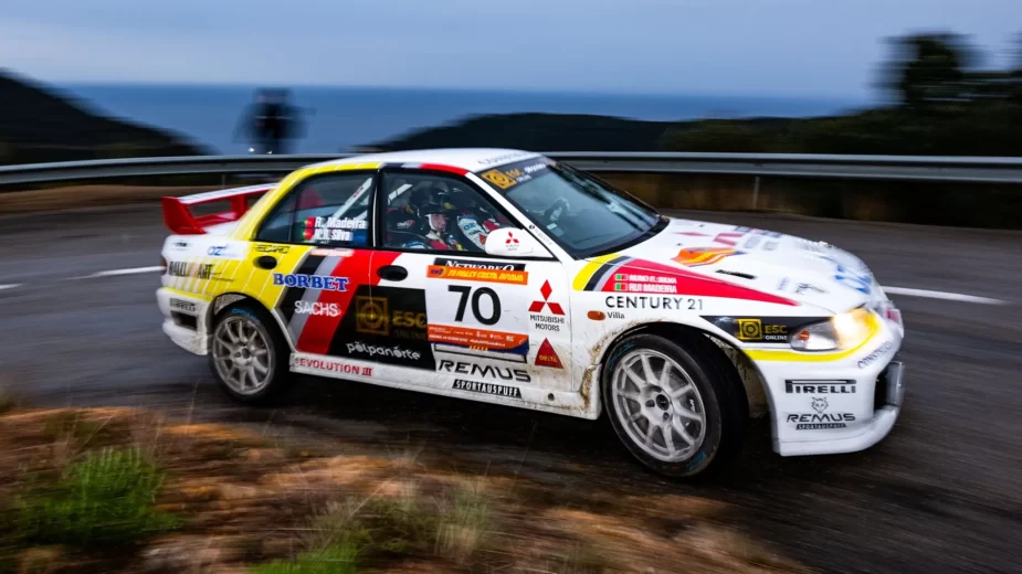 Rui Madeira e Nuno Rodrigues da Silva no Rally Costa Brava