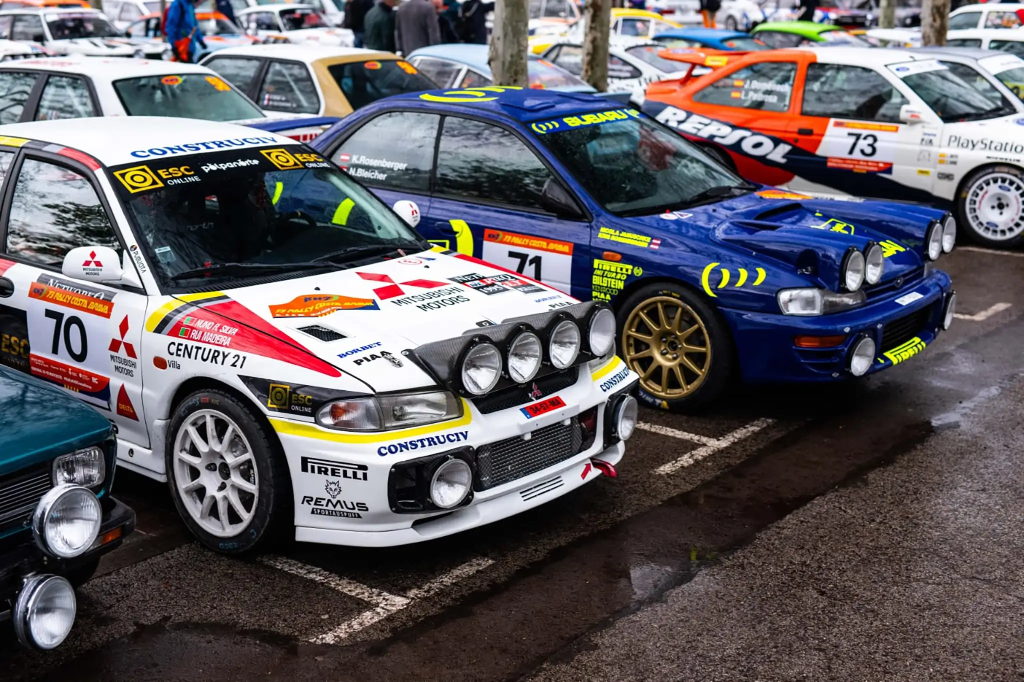 Rui Madeira e Nuno Rodrigues da Silva no Rally Costa Brava