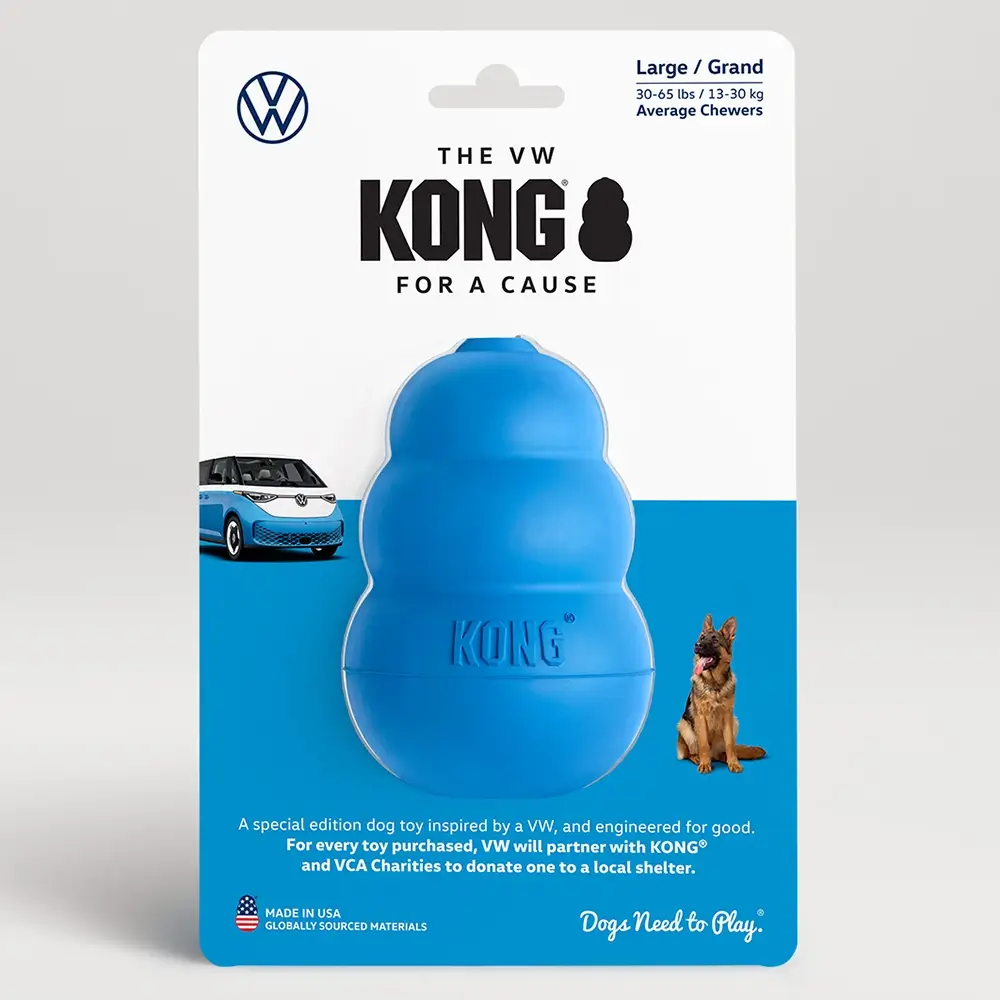 VW Kong na embalagem