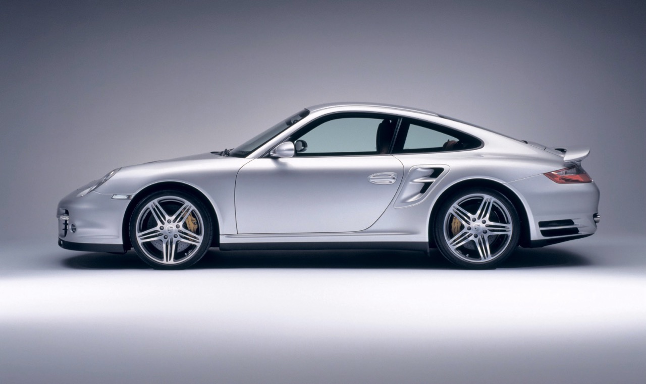 Porsche 911 turbo geração 997 lateral