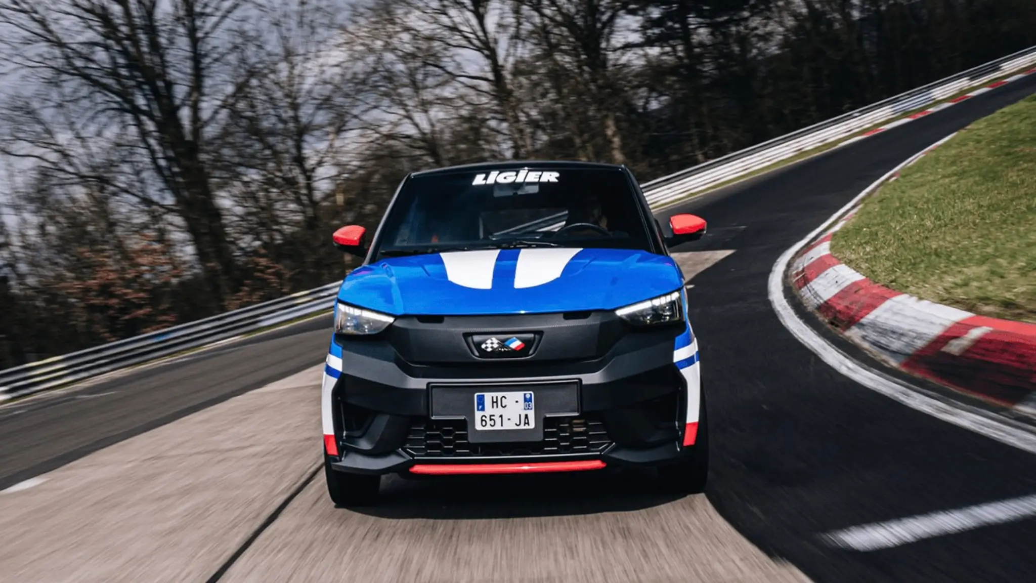 Ligier JS50 dianteira