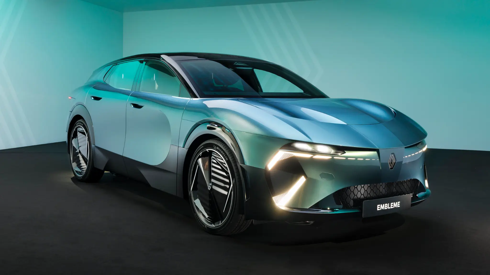 Renault Emblème dianteira 3/4