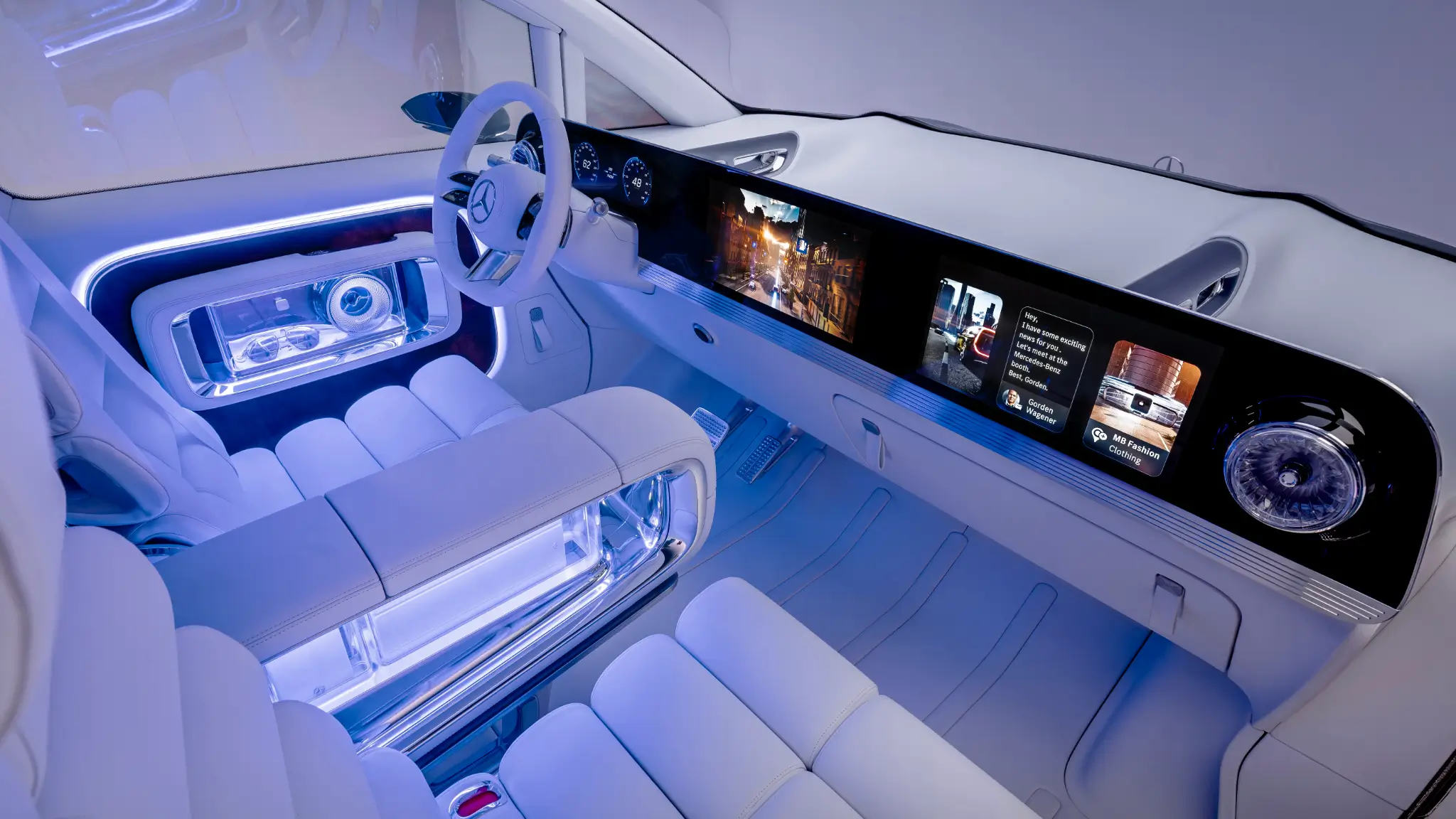 Mercedes-Benz Vision V interior