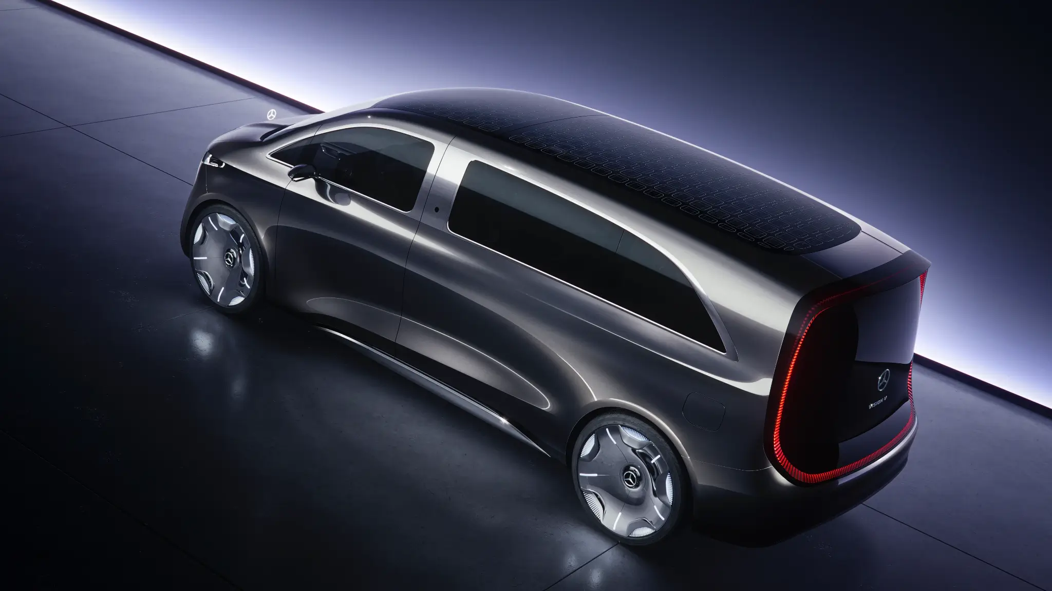 Mercedes-Benz Vision V dianteira 3/4