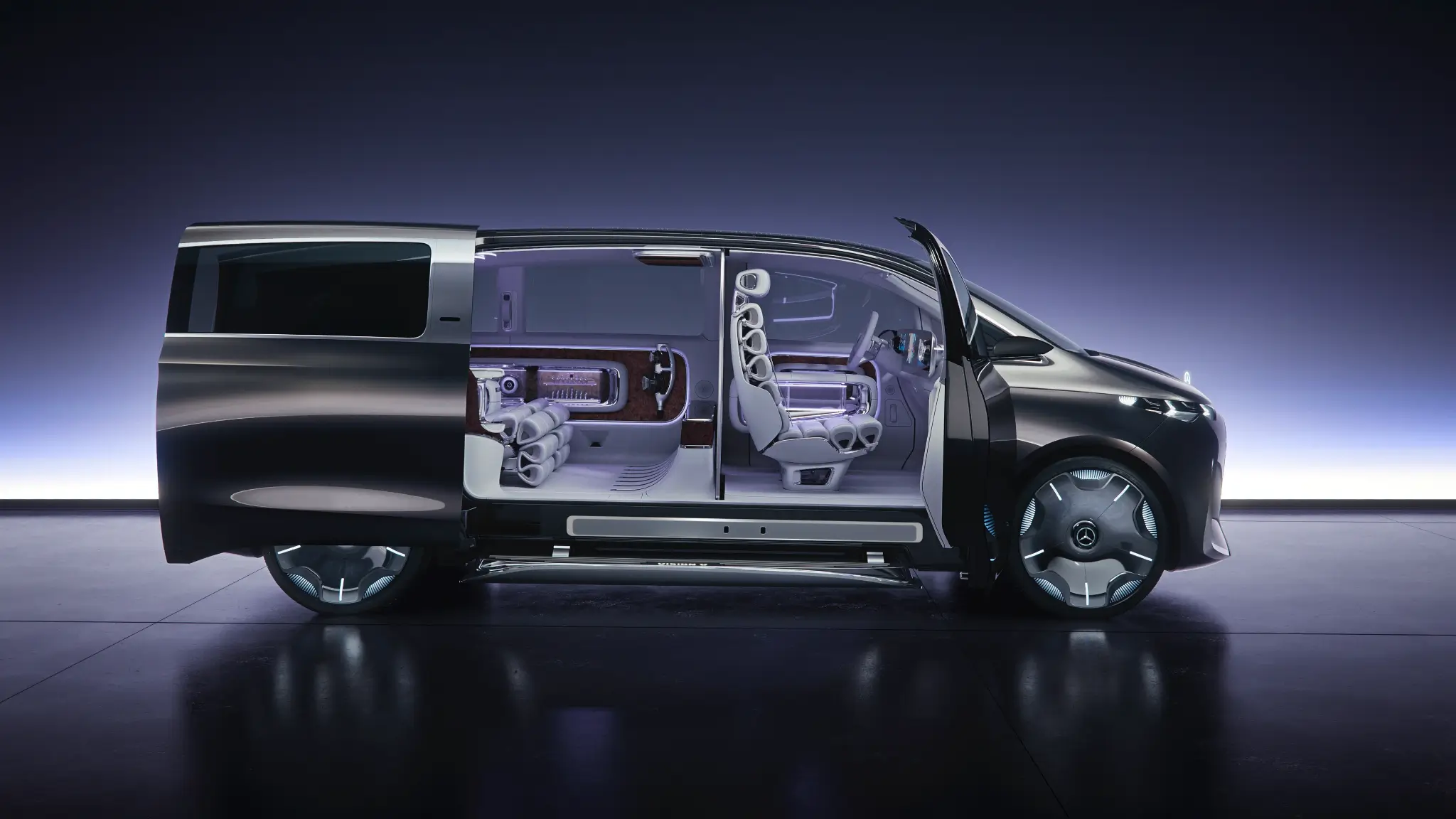 Mercedes-Benz Vision V perfil interior