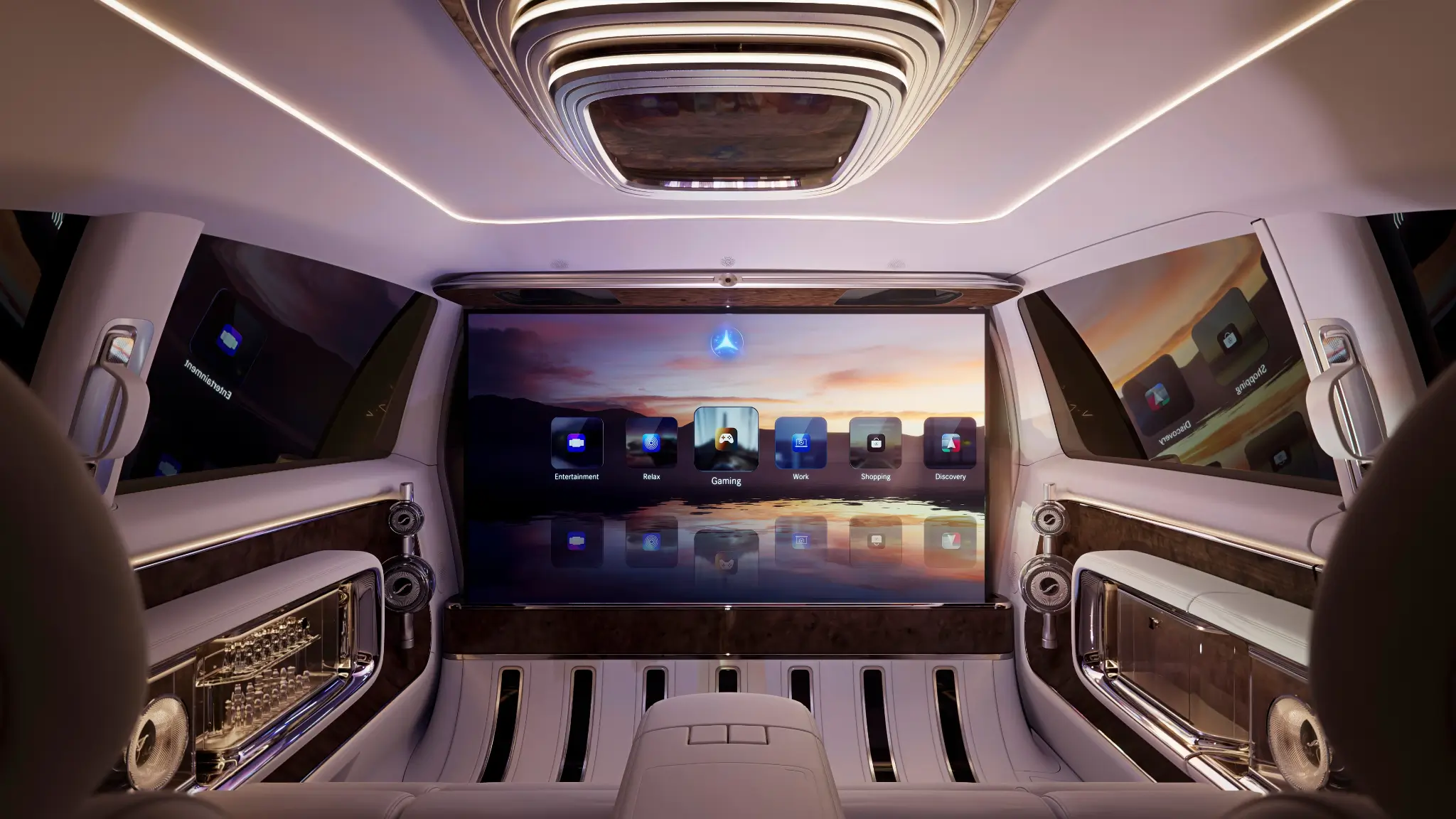 Mercedes-Benz Vision V interior