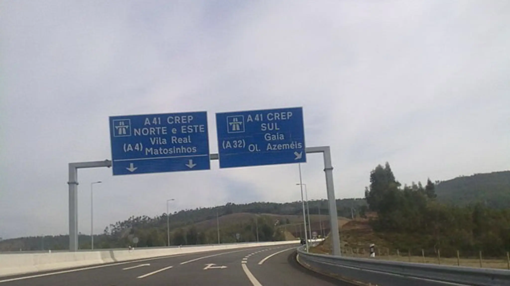 A43 perto da saída para A41 (CREP)