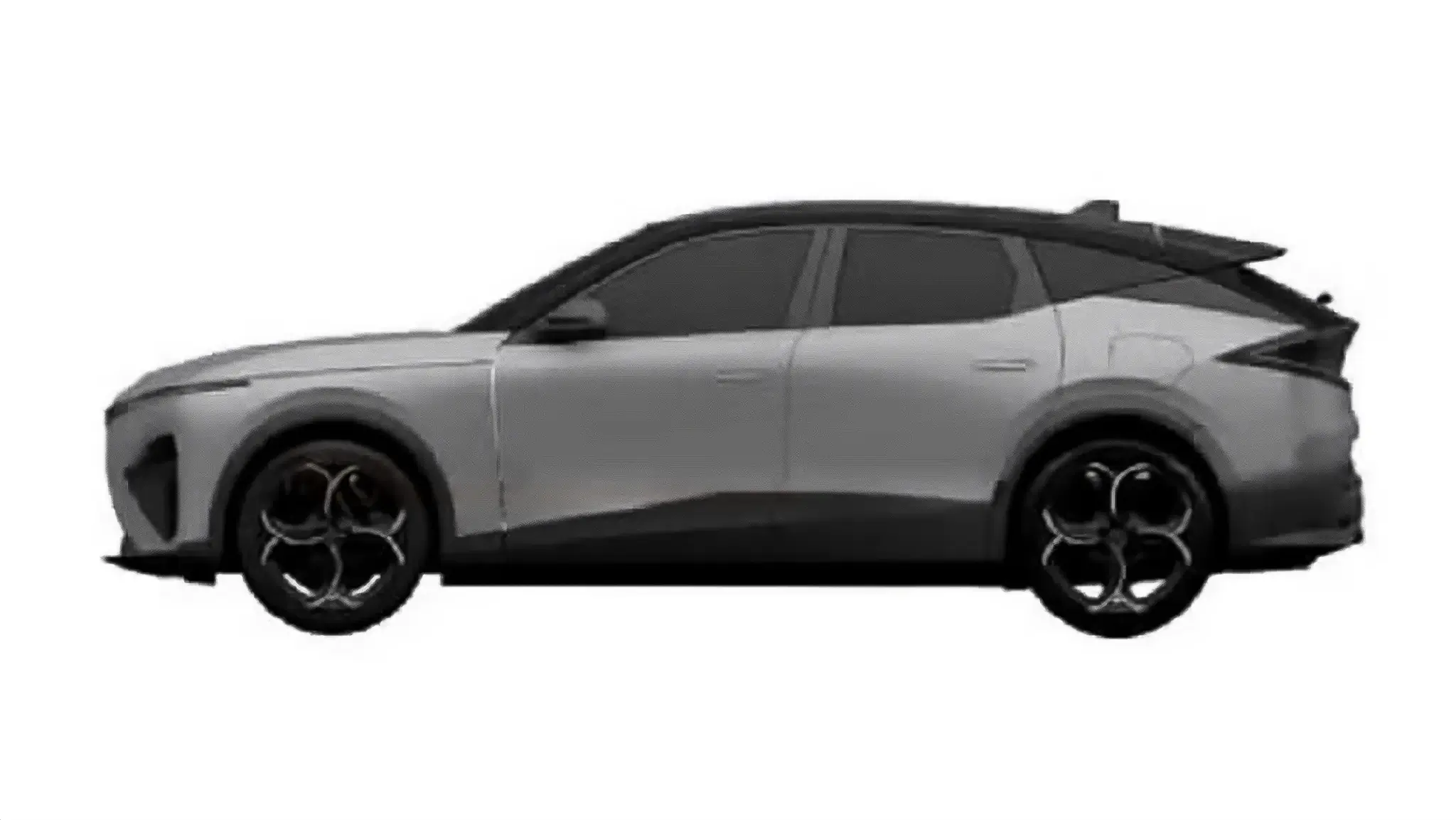 Alfa Romeo Stelvio 2025 em patente - lateral
