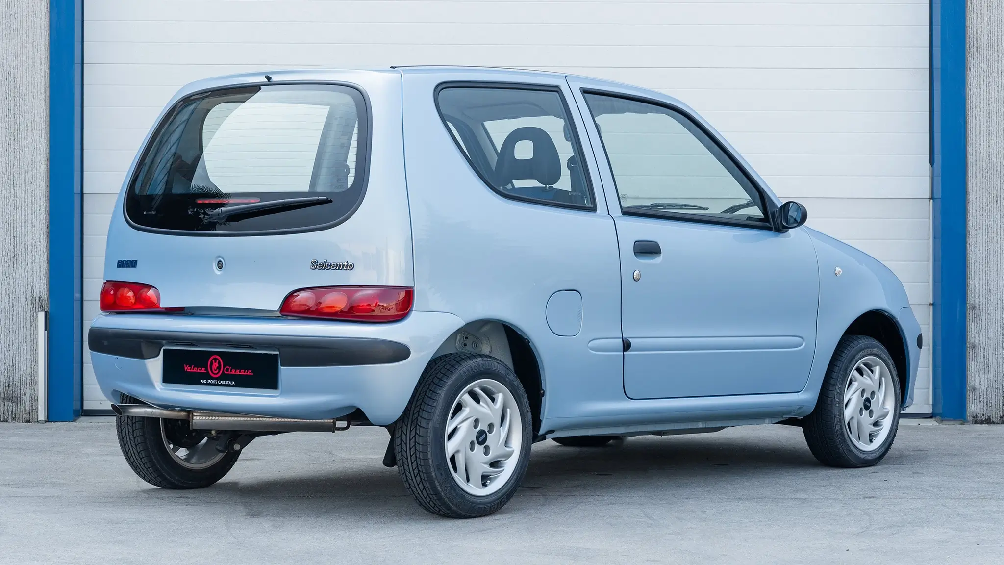 Fiat Seicento - 3/4 de traseira