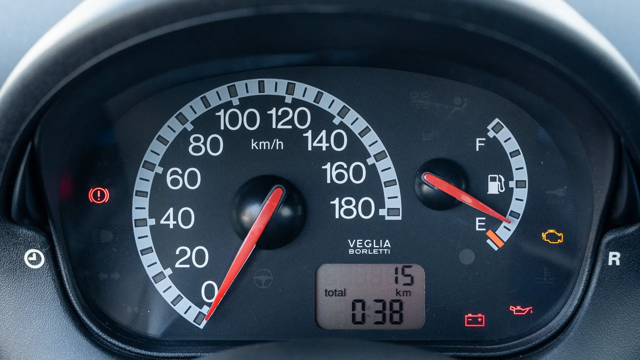 Fiat Seicento - instrumentação