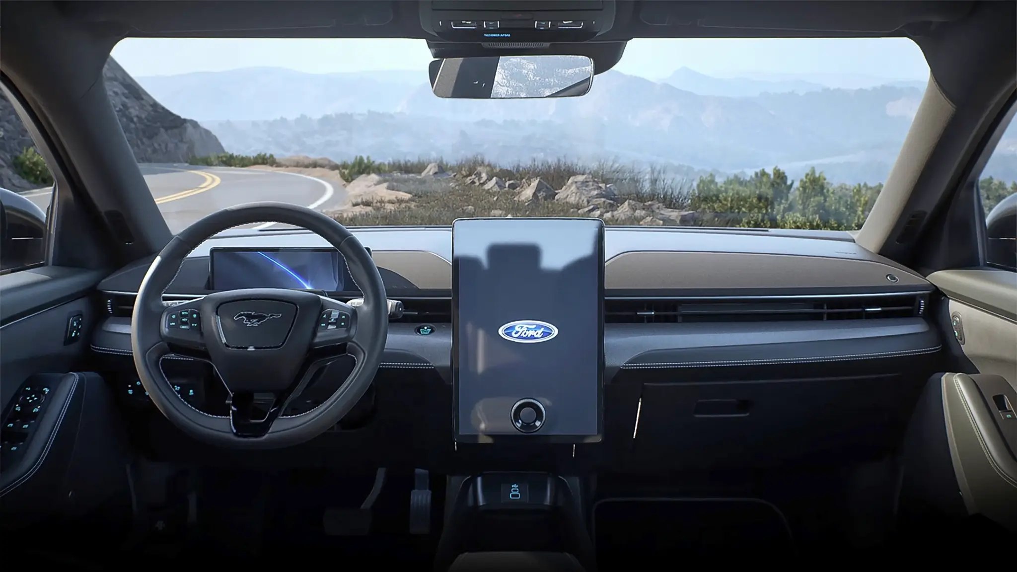 Ford Mustang Mach-E 2025 - interior