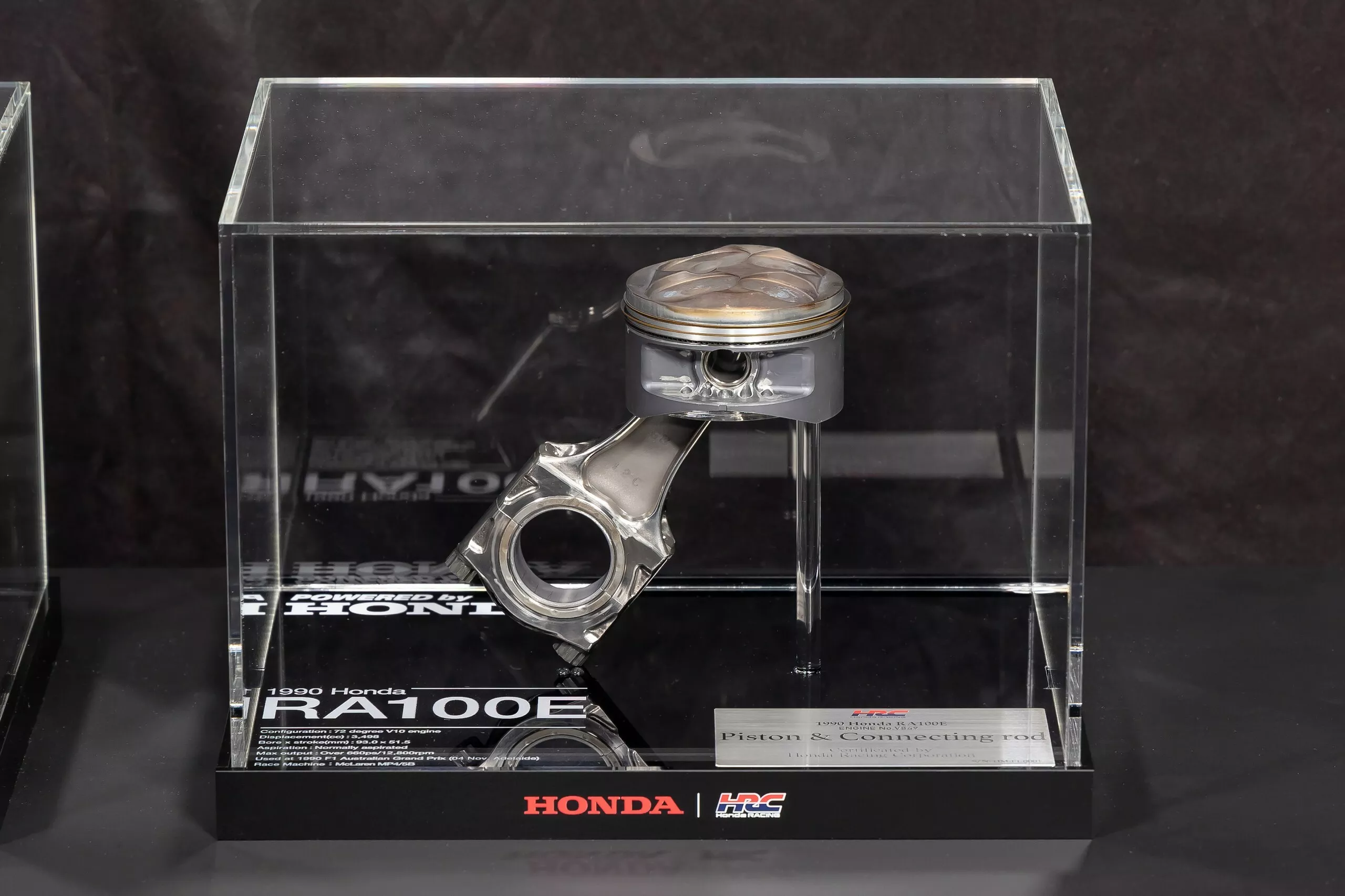 pistão e biela Honda RA100E V10