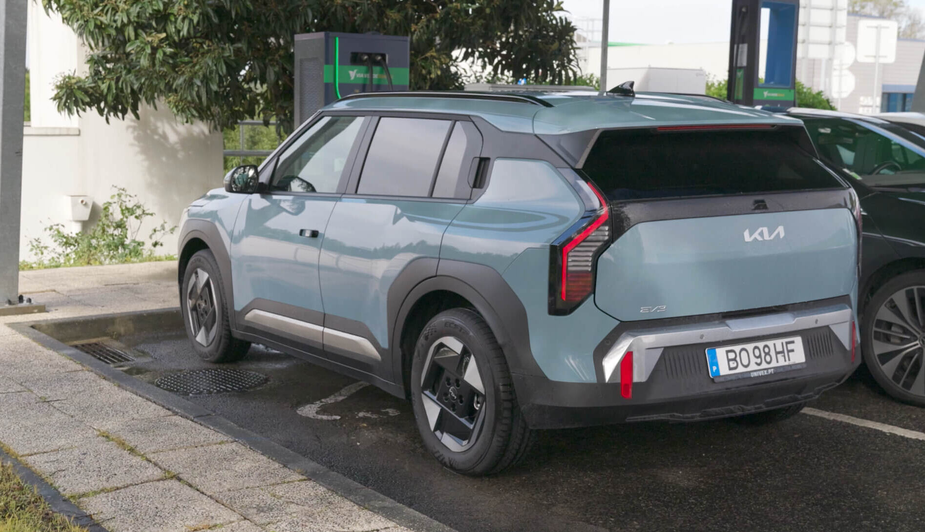 Kia EV3 a carregar