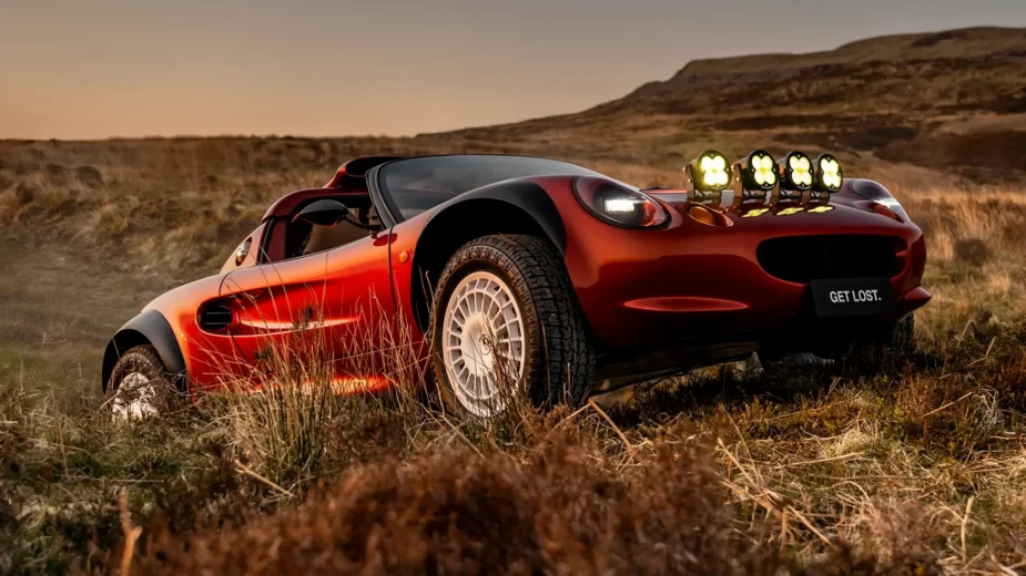 Lotus Elise Project Safari - 3/4 de frente